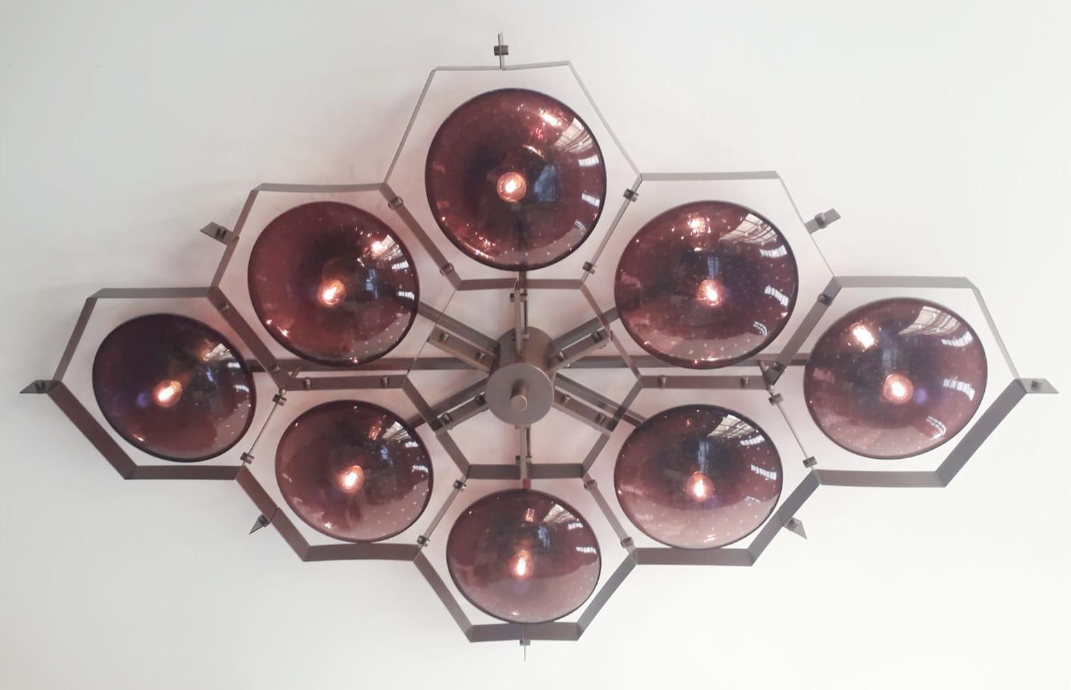 Effet bronze Monture encastrée Beehive de Fabio Ltd en vente