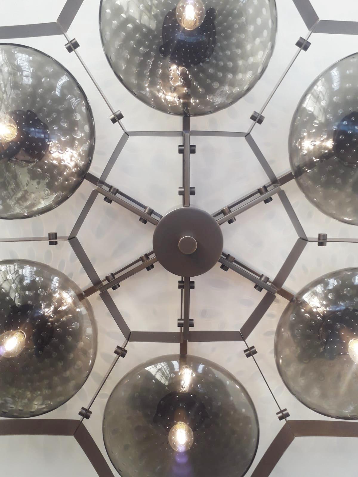 Beehive Flush Mount by Fabio Ltd In New Condition For Sale In Los Angeles, CA