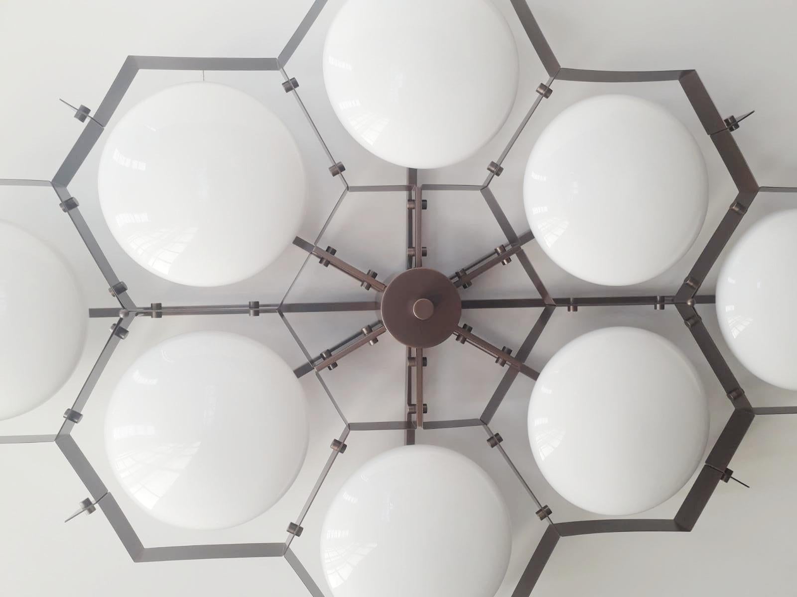 Beehive Flush Mount by Fabio Ltd In New Condition For Sale In Los Angeles, CA