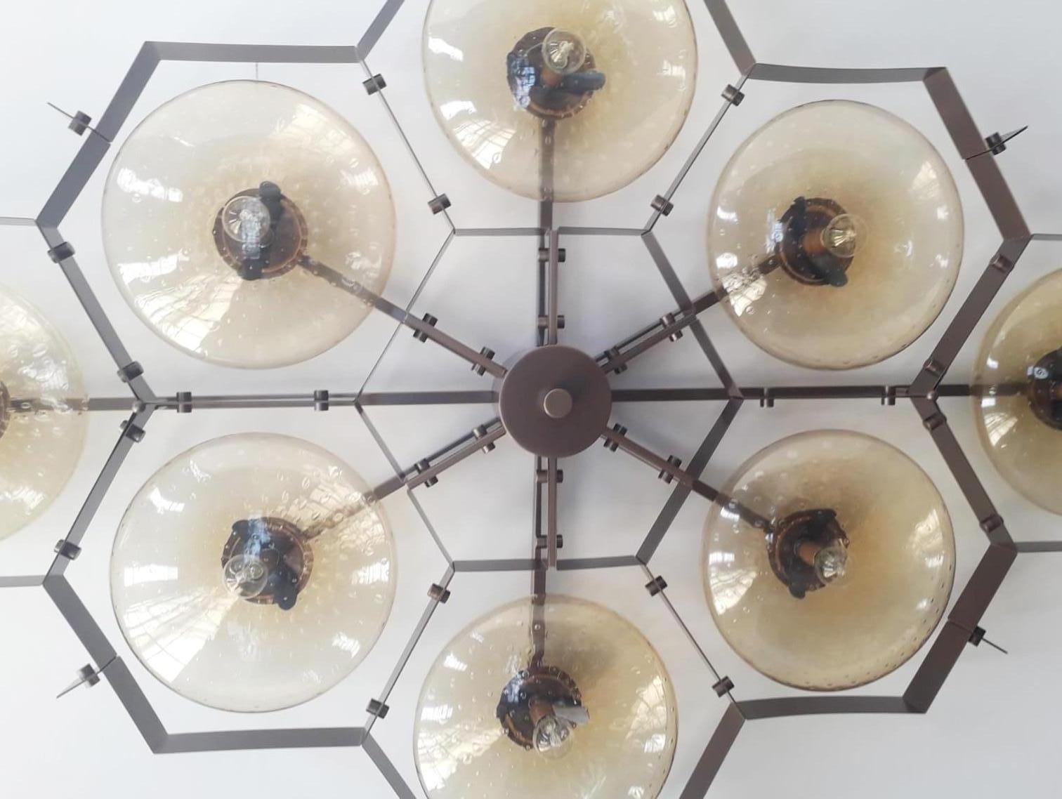 Beehive Flush Mount by Fabio Ltd In New Condition For Sale In Los Angeles, CA