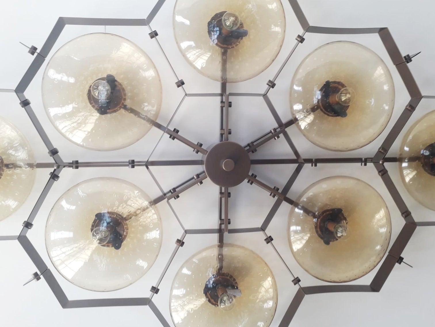 Beehive Flushmount by Fabio Ltd In New Condition For Sale In Los Angeles, CA