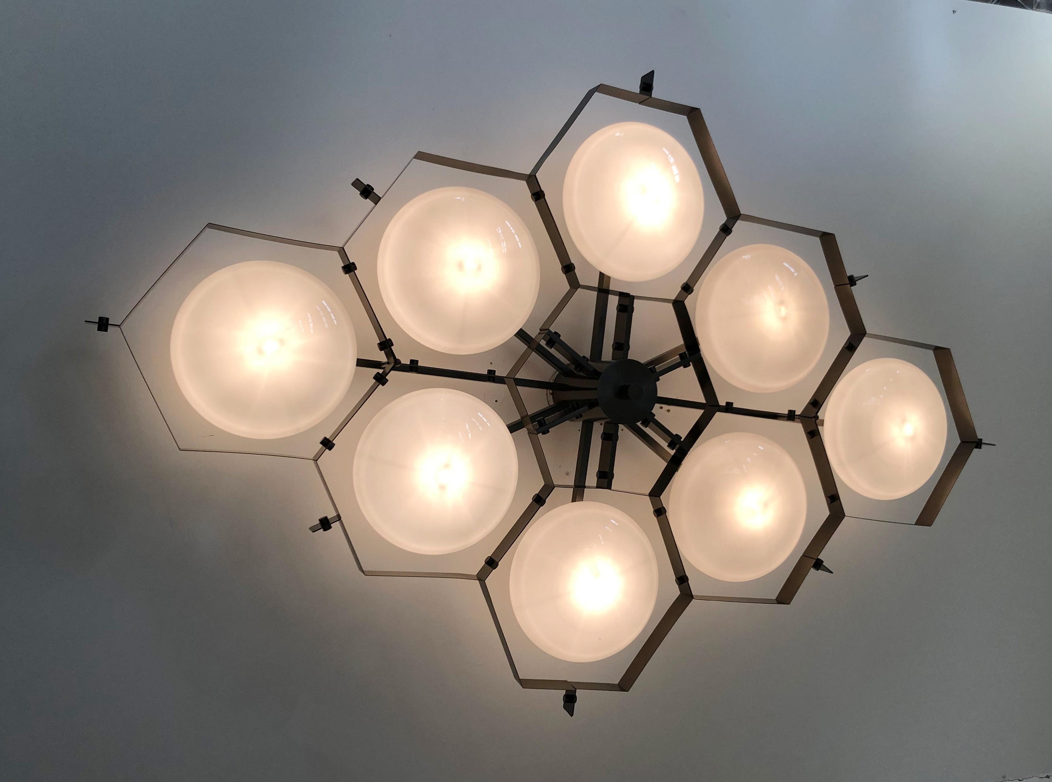 Beehive Flush Mount by Fabio Ltd For Sale 1
