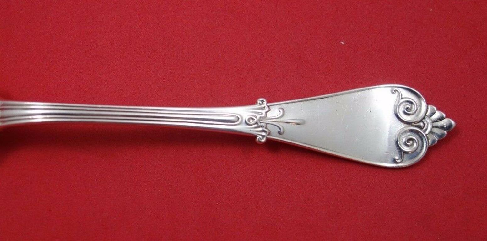 Beekman by Tiffany & Co. sterling silver fish serving fork bright-cut, 5-tine, 9 7/8