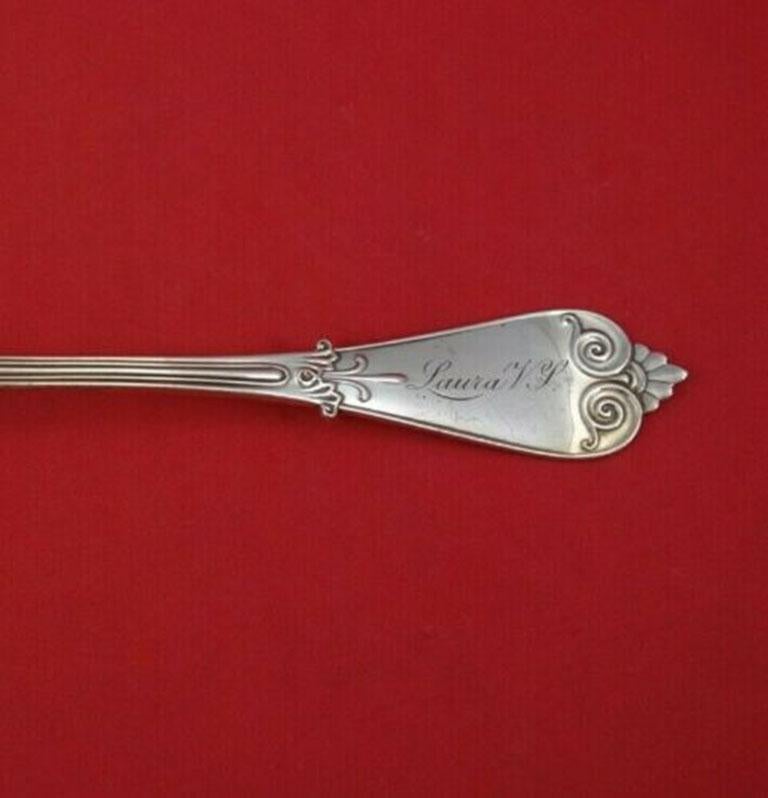 Sterling silver pea spoon 9