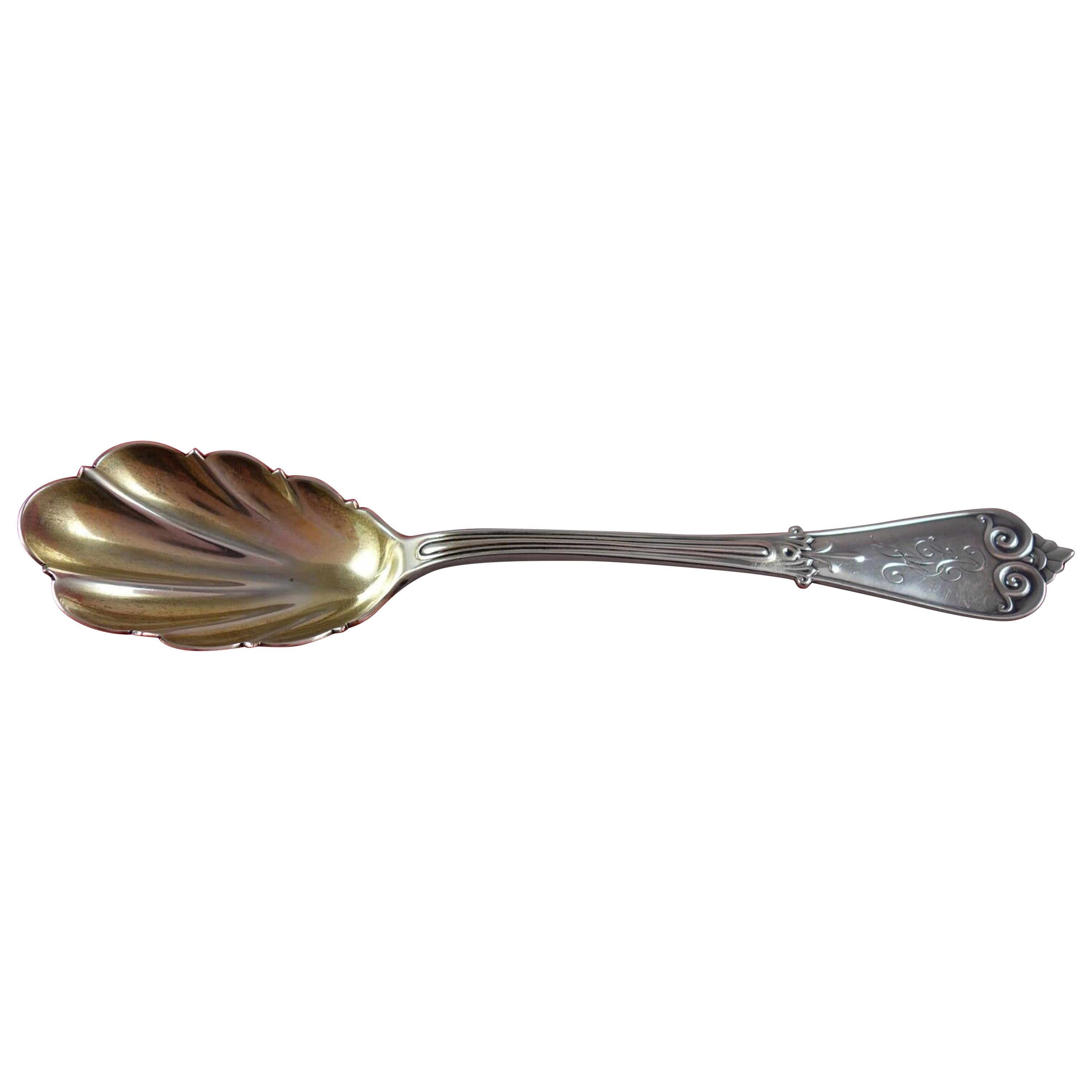 Beekman by Tiffany & Co. Sterling Silver Preserve Spoon Gold Washed