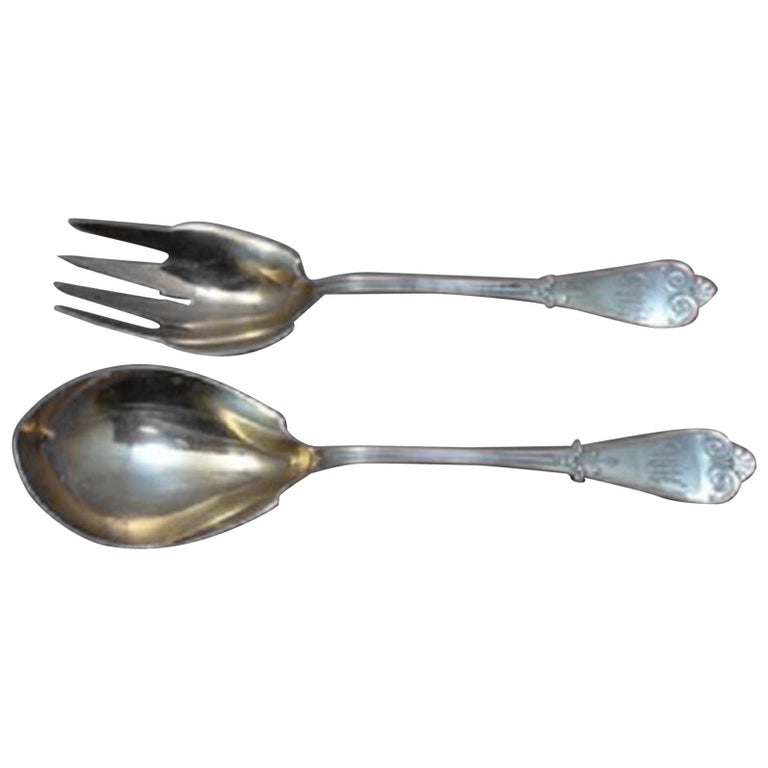 Beekman by Tiffany and Co. Sterling Silver Salad Serving Set Rose Gold