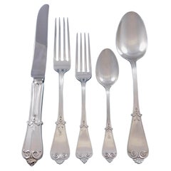Beekman by Tiffany Co Sterling Silver Flatware Set for 12 Service 61 Pcs Dinner