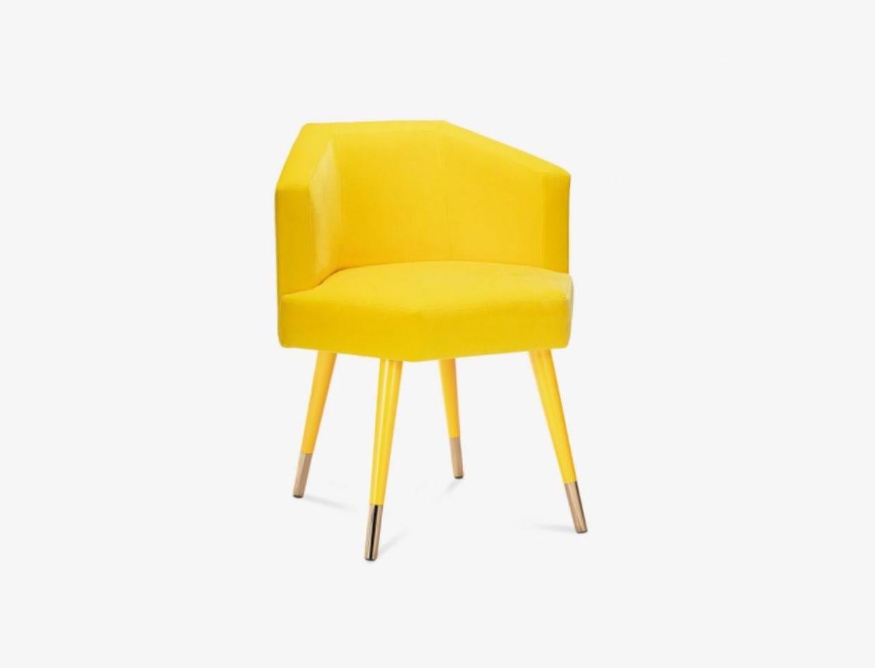 Contemporary Beelicious Dining Chair, Royal Stranger