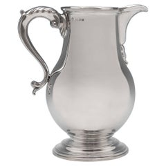 Jarra de cerveza de Richard Comyns 1928 - Diseño clásico "pico de gorrión" - Pesada y grande