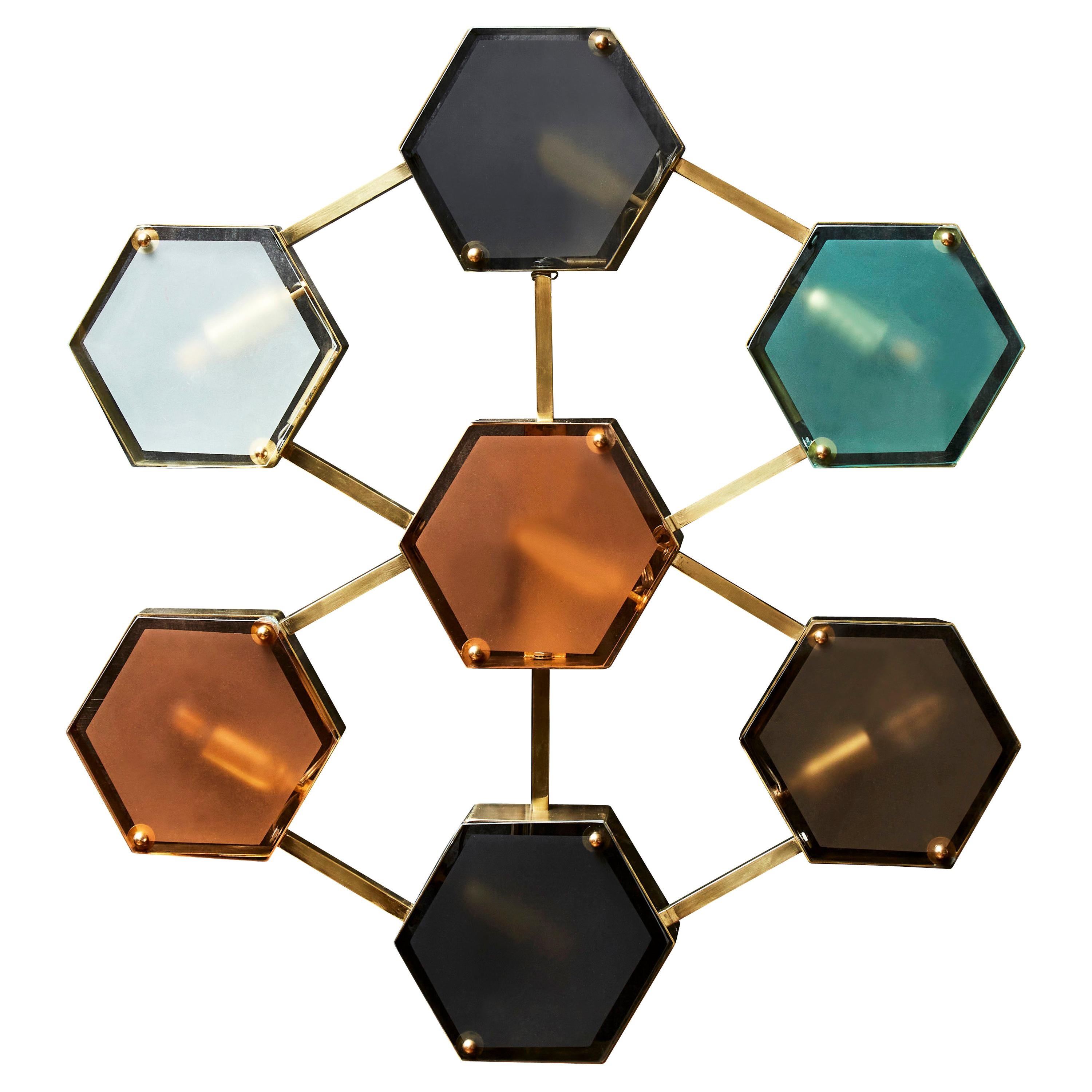 "Bees Nest" Wall Sconce by Studio Glustin For Sale