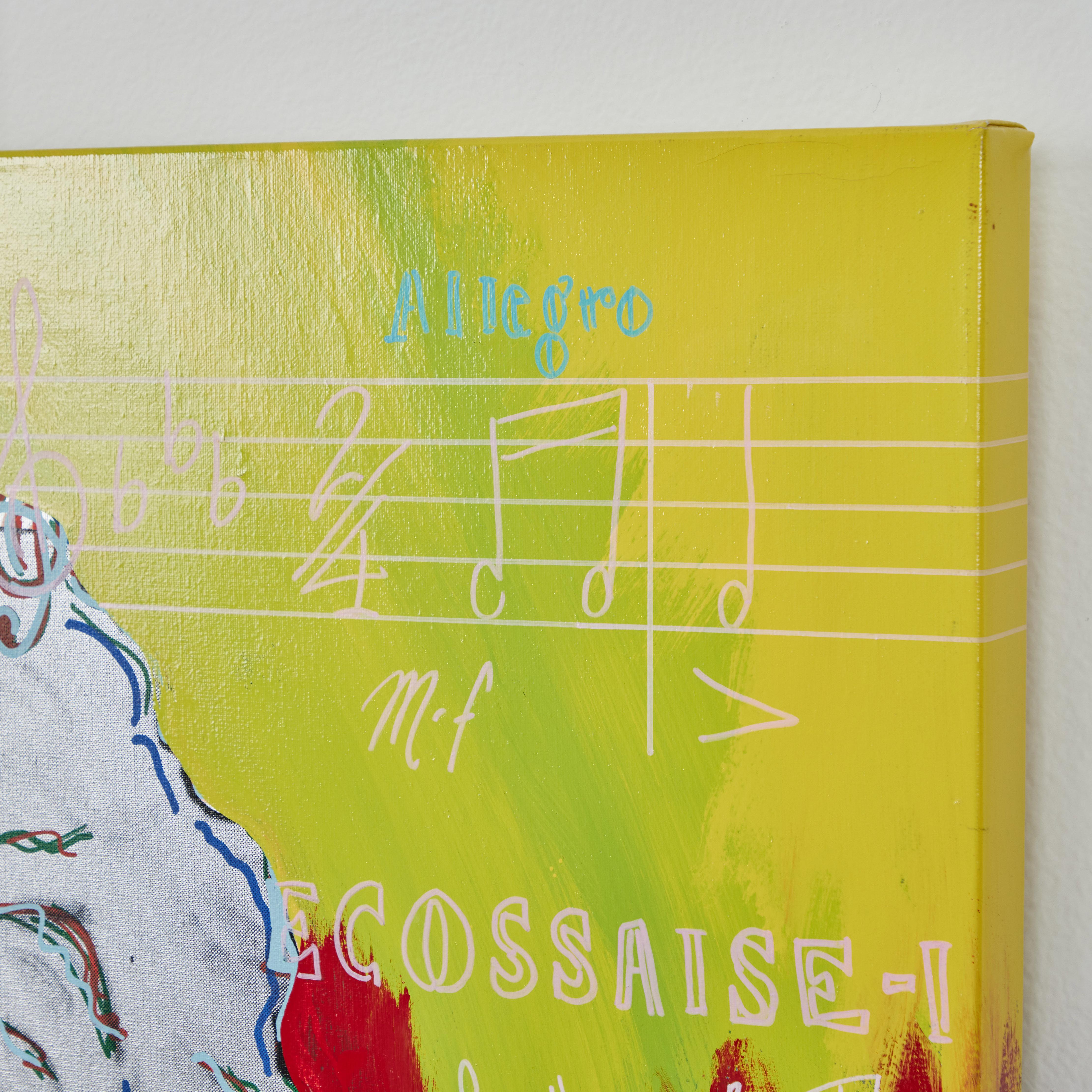 Beethoven (Serie Homenaje al Genio) 1995, Steve Kaufman Moderno de mediados de siglo en venta