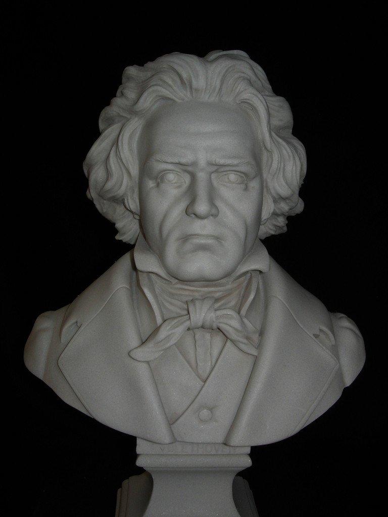 Beethoven Marble Bust, 20th Century In Excellent Condition For Sale In London, GB