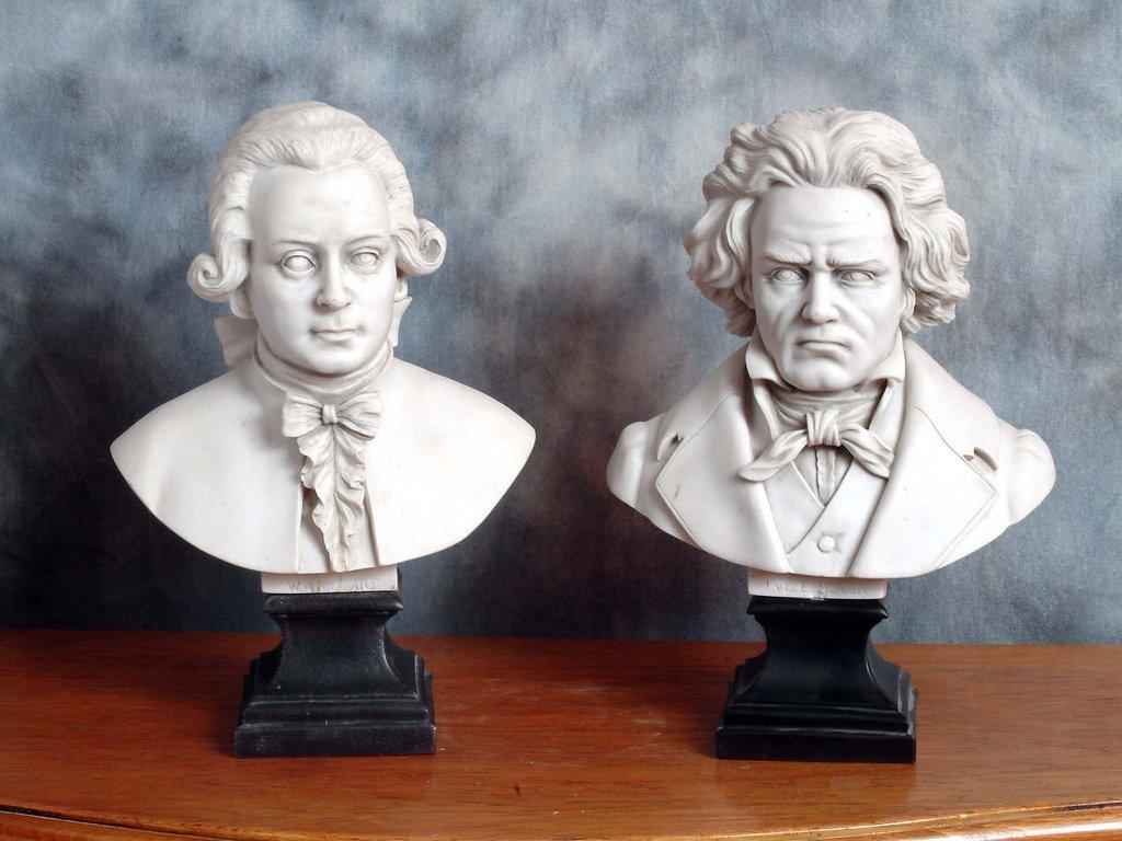 Beethoven Marble Bust, 20th Century For Sale 2