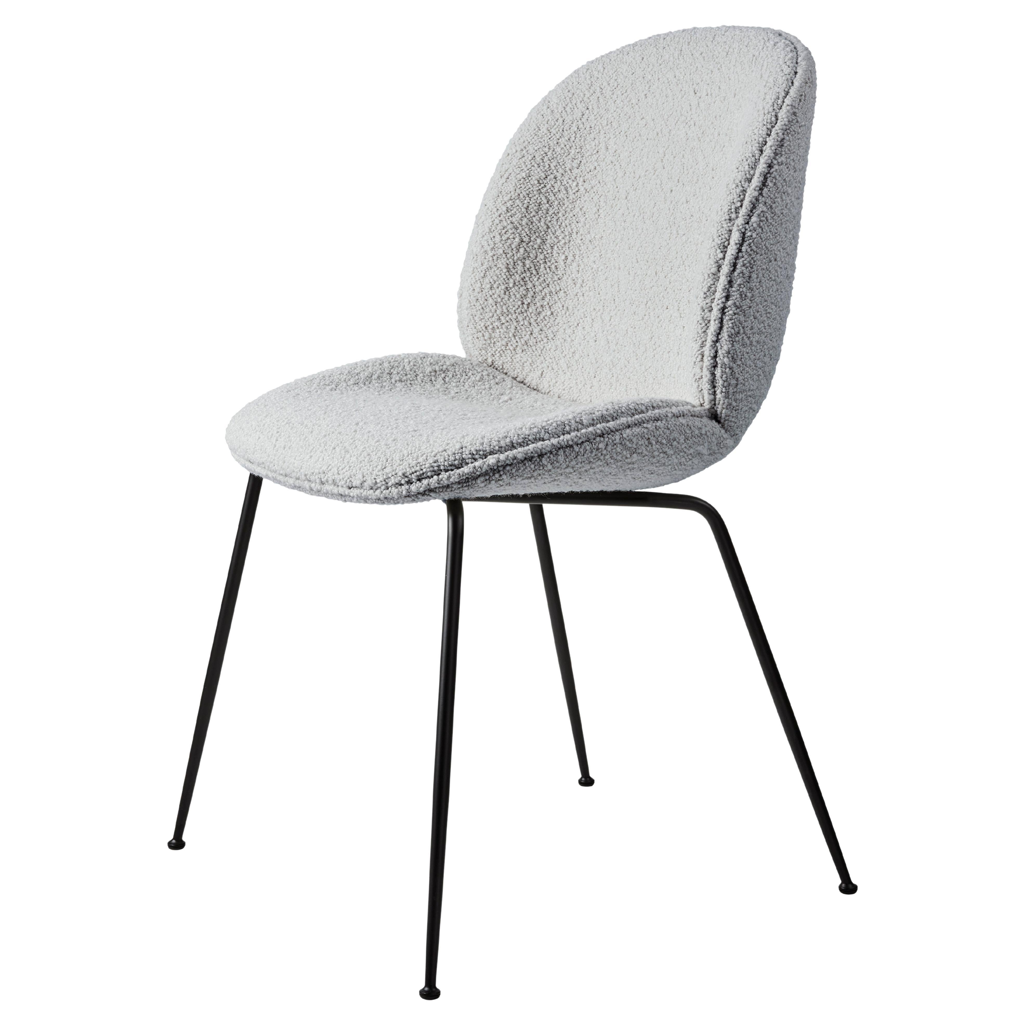Beetle Dining Chair-Fully Upholstered-Karakorum004/ Black Matt Base-GamFratesi  For Sale