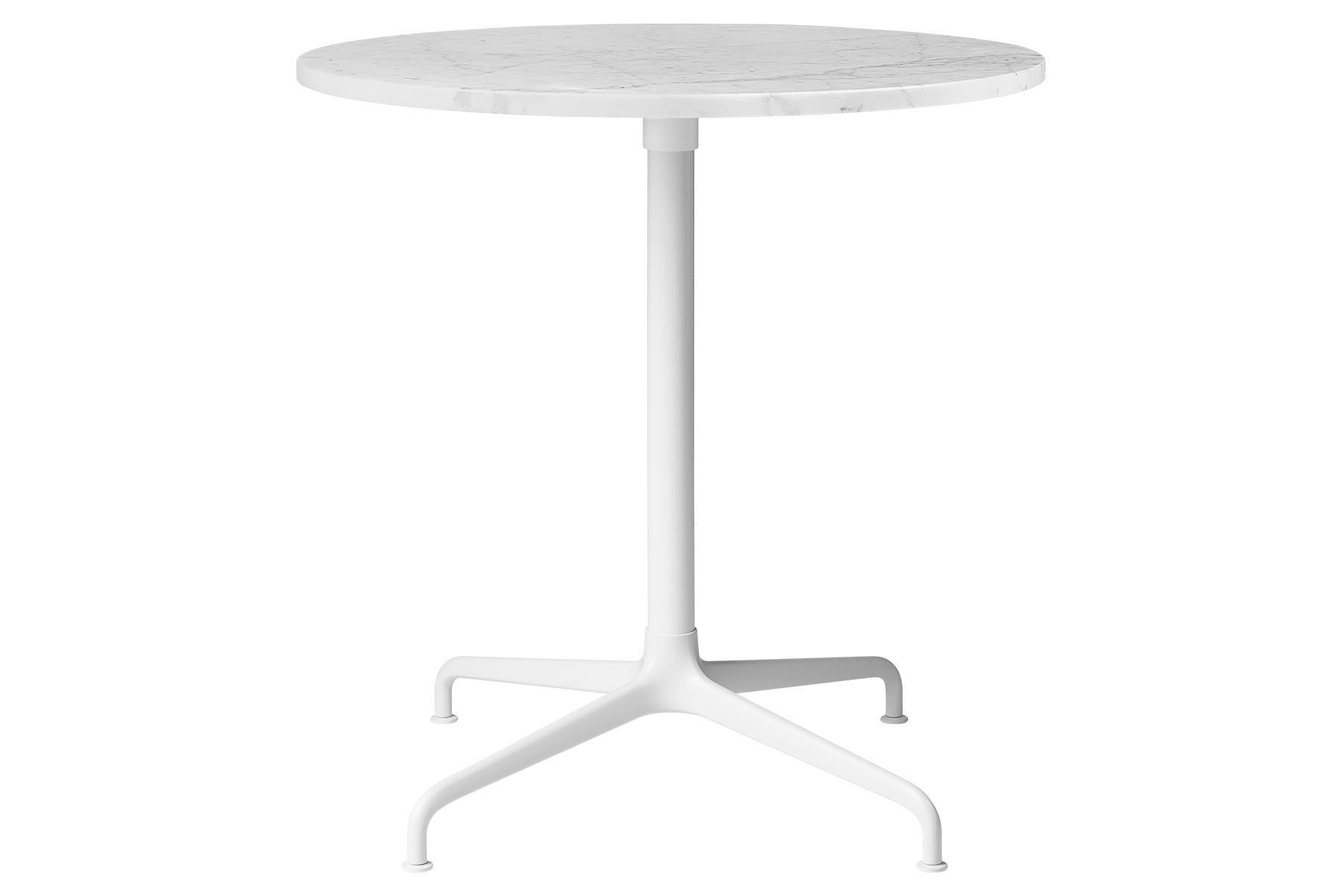 Beetle Dining Chair, Round, 4-Star Base, Large, Marble For Sale 12