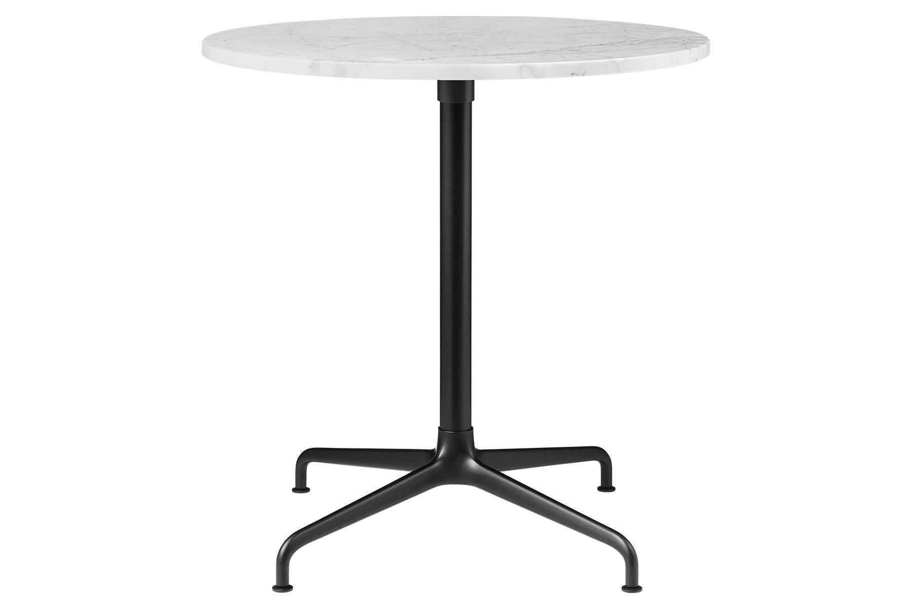 Lucidato Sedia da pranzo Beetle, rotonda, base a 4 razze, grande, marmo in vendita