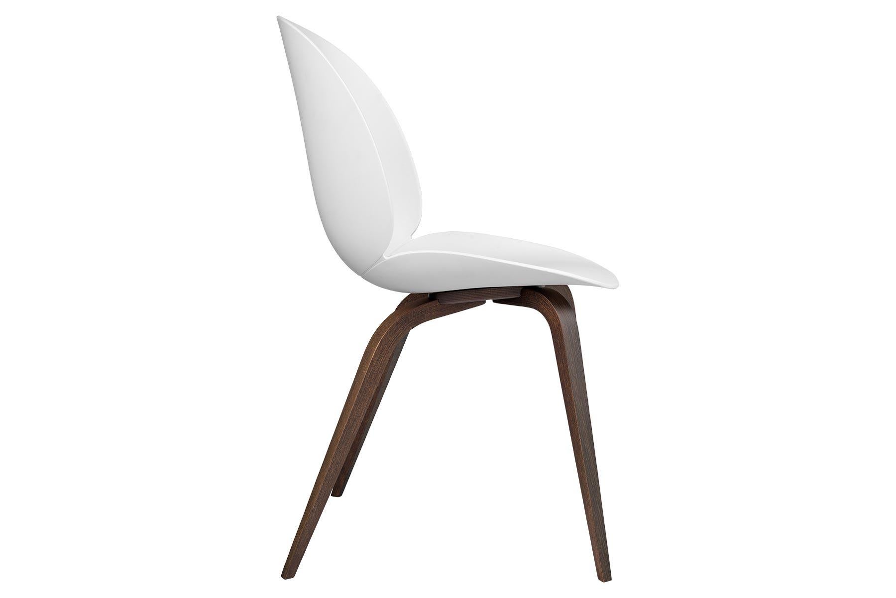 Mid-Century Modern Beetle Dining Chair, Un-Upholstered,  American Walnut For Sale