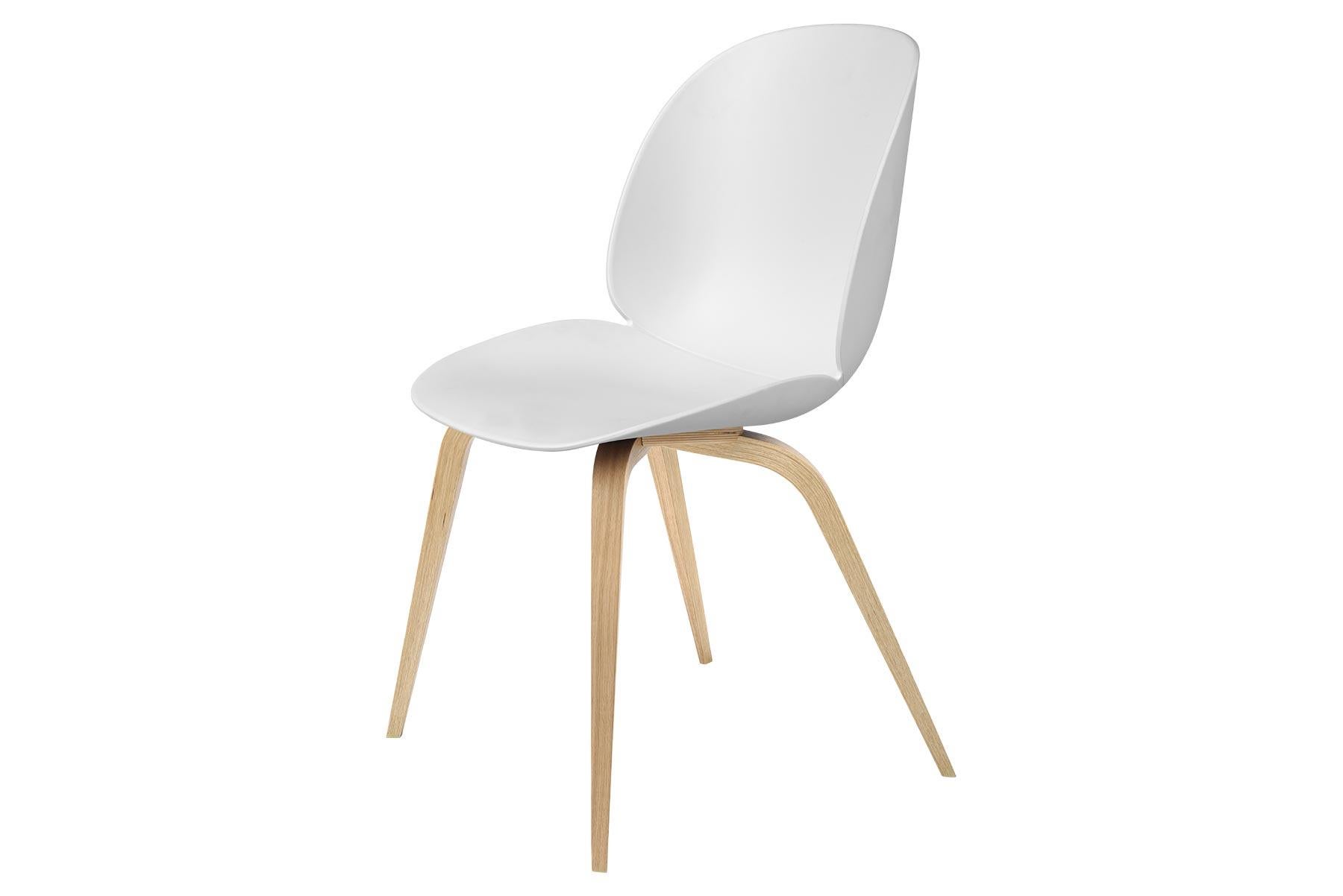 Danish Beetle Dining Chair, Un-Upholstered, Natural Oak For Sale