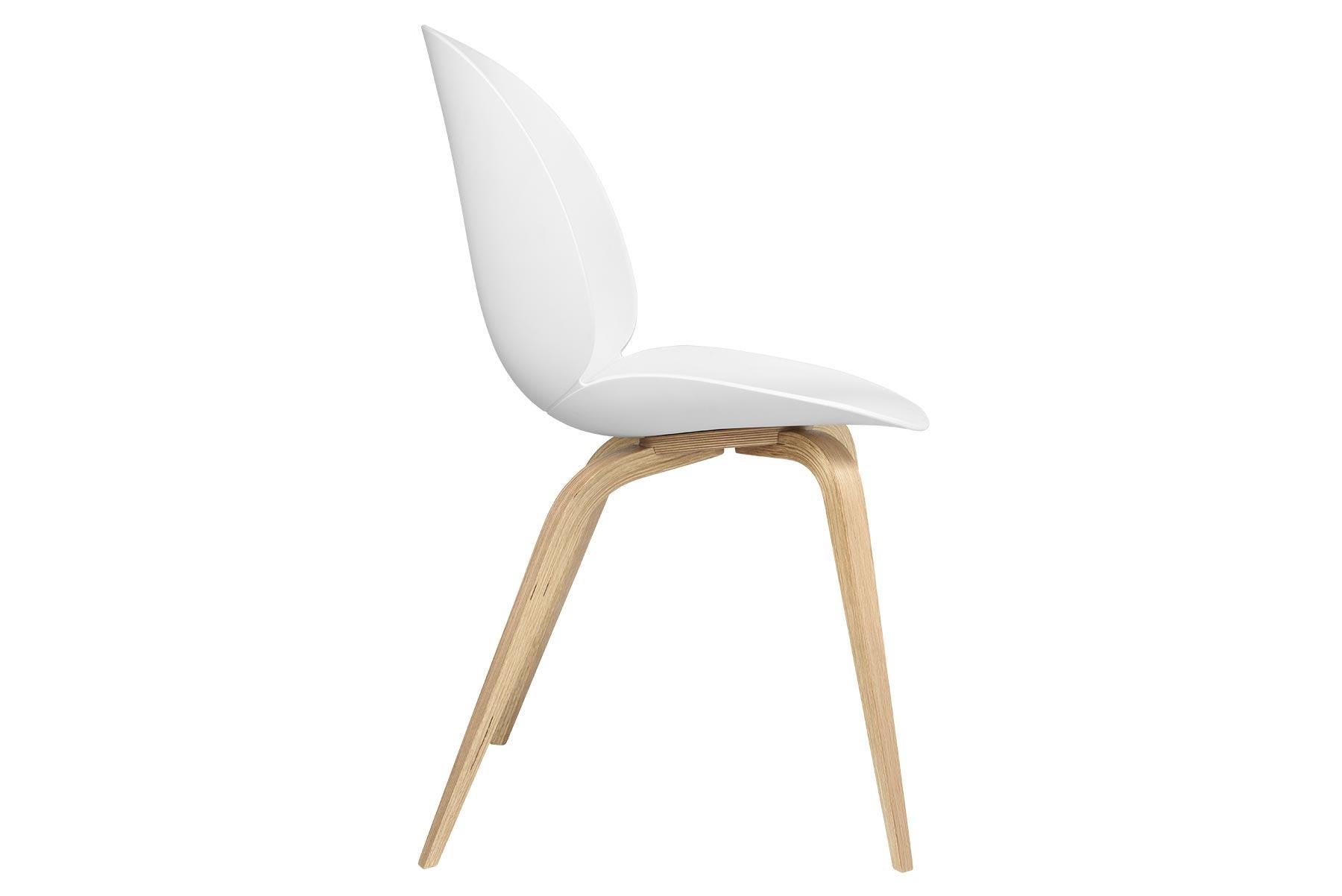 Beetle Dining Chair, Un-Upholstered, Natural Oak In New Condition For Sale In Berkeley, CA