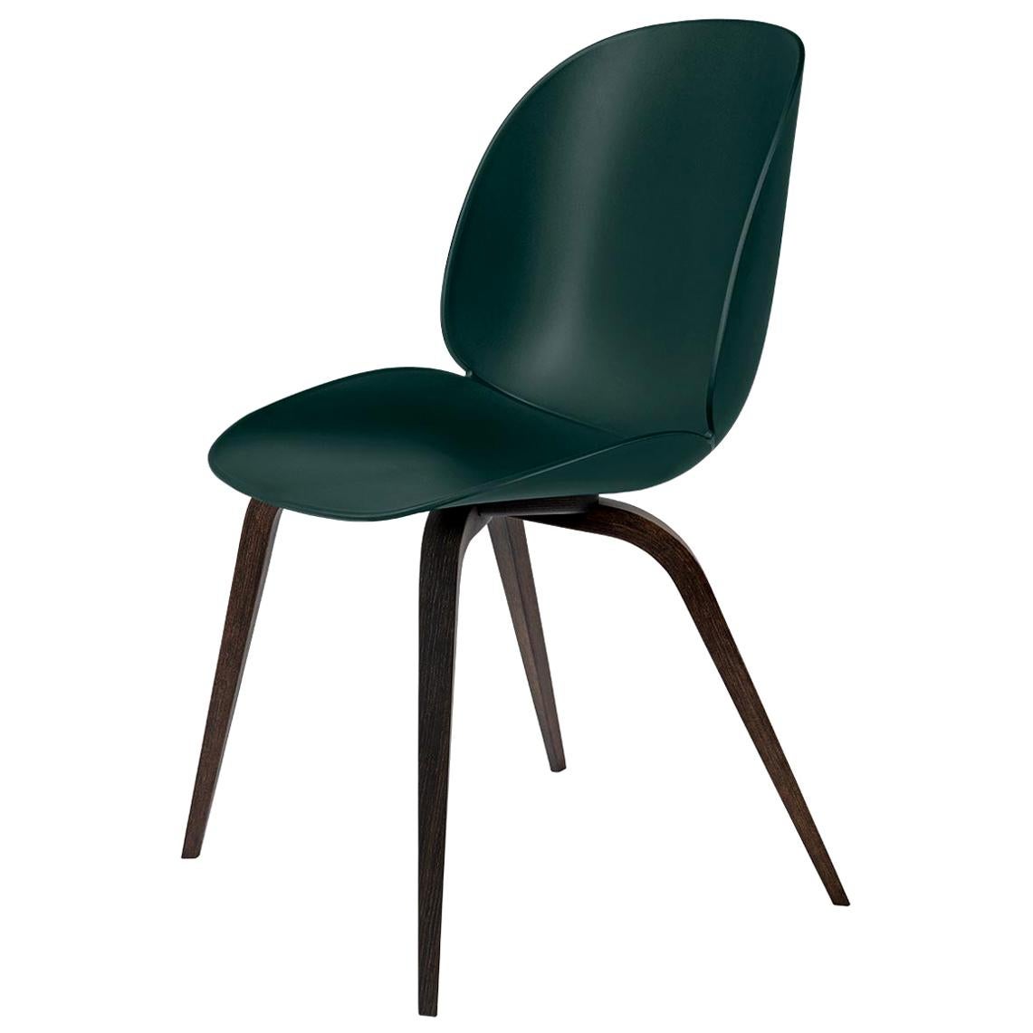 Beetle Dining Chair, Un-Upholstered, Smoked Oak For Sale