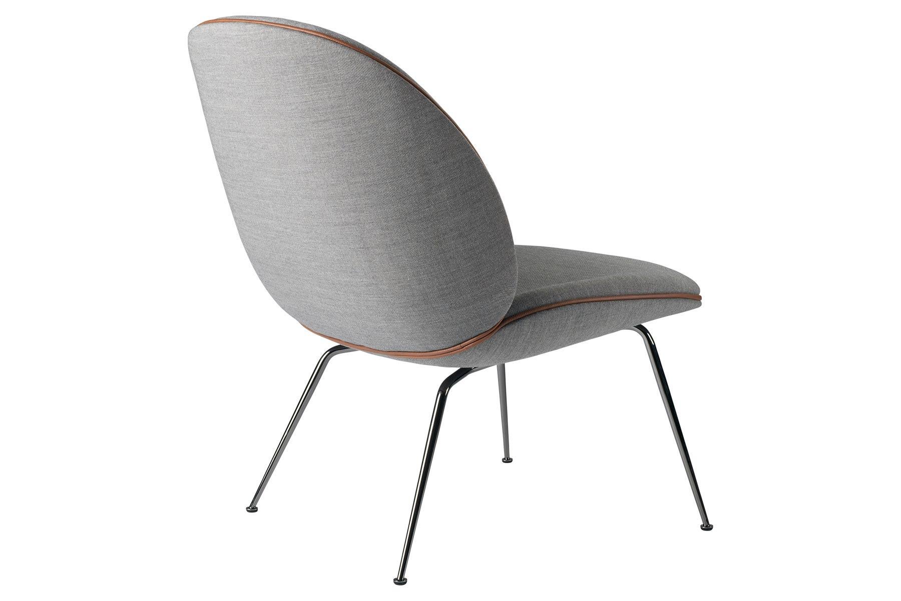 The Beetle lounge chair is with its comfortable design and generously proportioned silhouette, the perfect lounge chair for relaxation at any contemporary home. The Beetle lounge chair carries strong references to GamFratesi’s inspirational source;