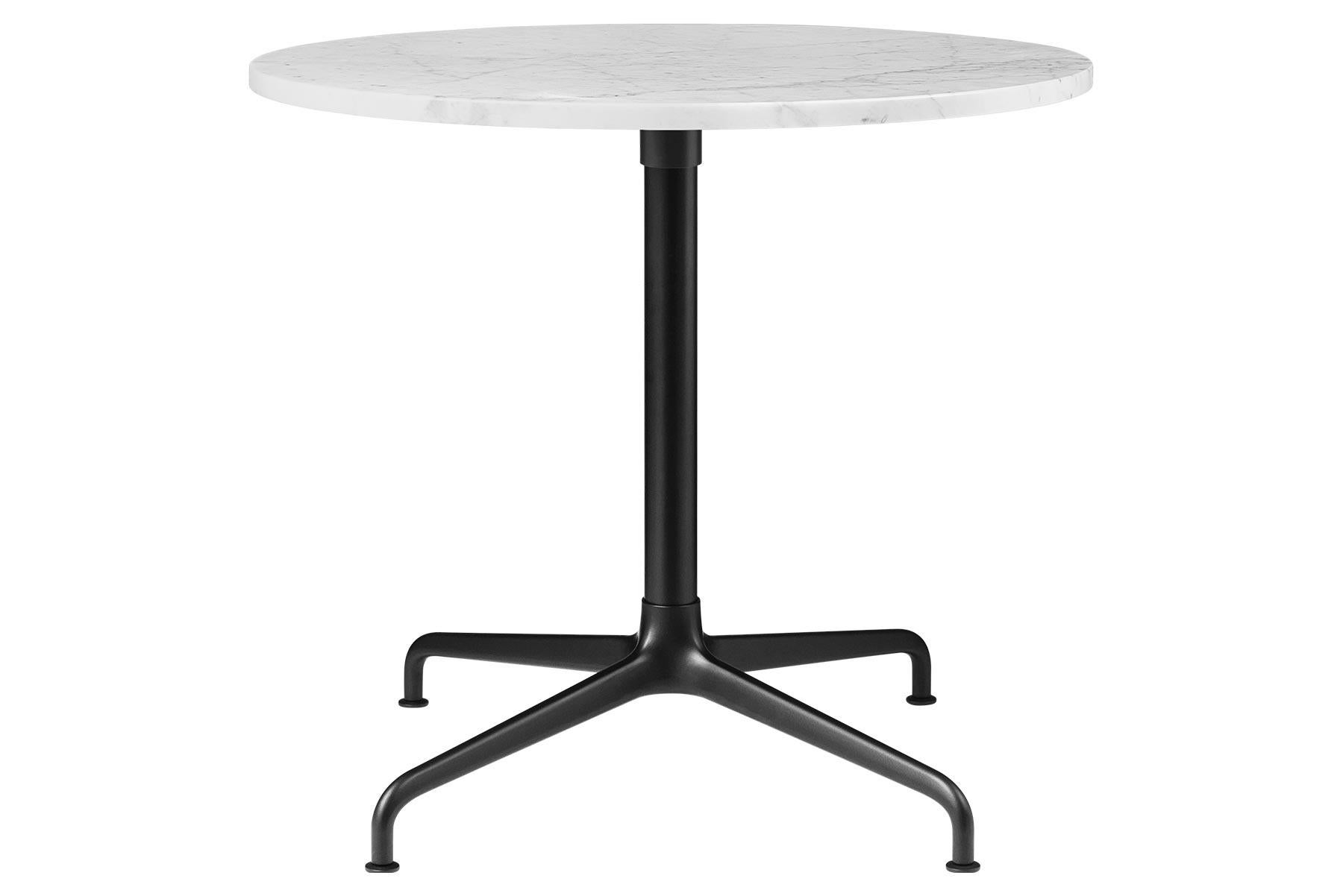 Scandinavian Modern Beetle Lounge Table, Round, 4 Star Base, Large, Laminate For Sale