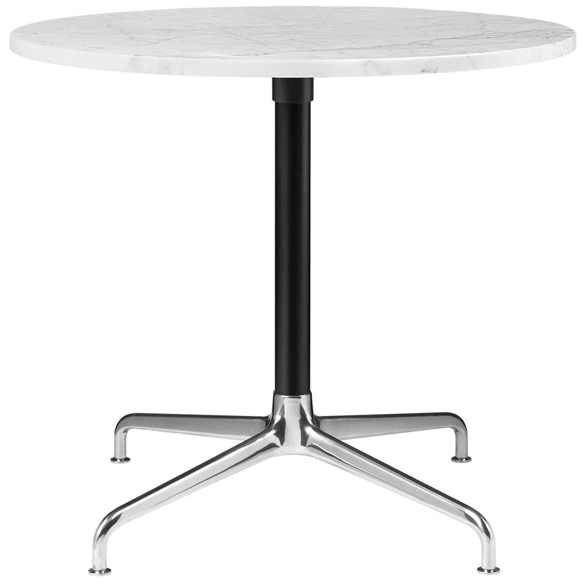 Tavolo da salotto Beetle, rotondo, base a 4 stelle, grande, laminato