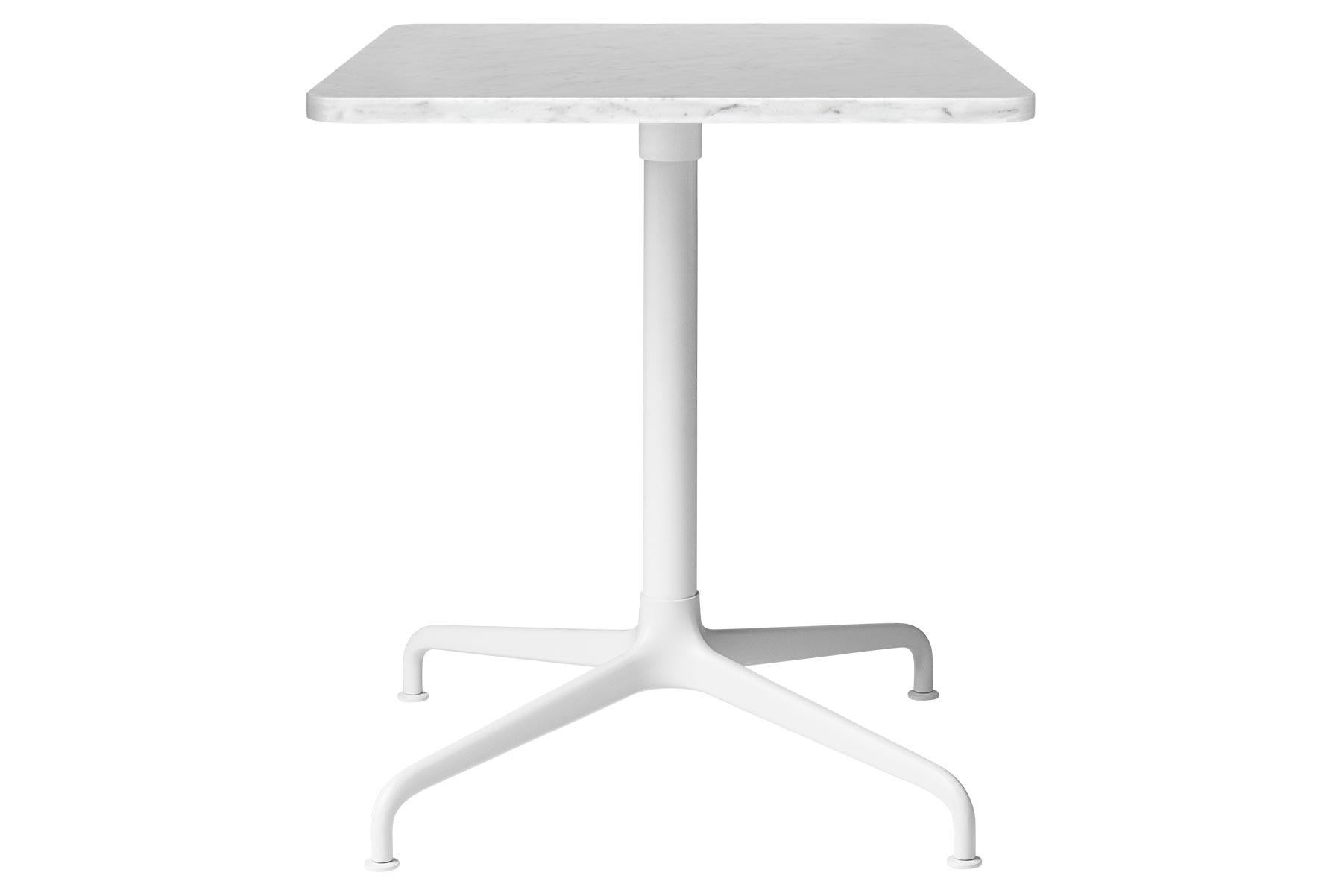Polished Beetle Lounge Table, Square, 4 Star Base, Large, Marble For Sale