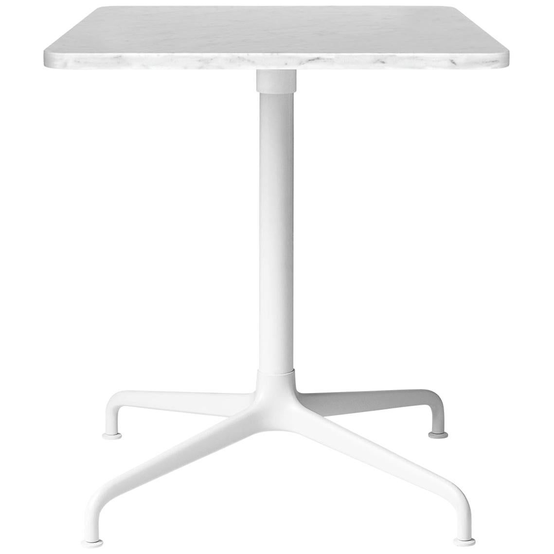 Tavolo da salotto Beetle, quadrato, base a 4 stelle, medio, laminato