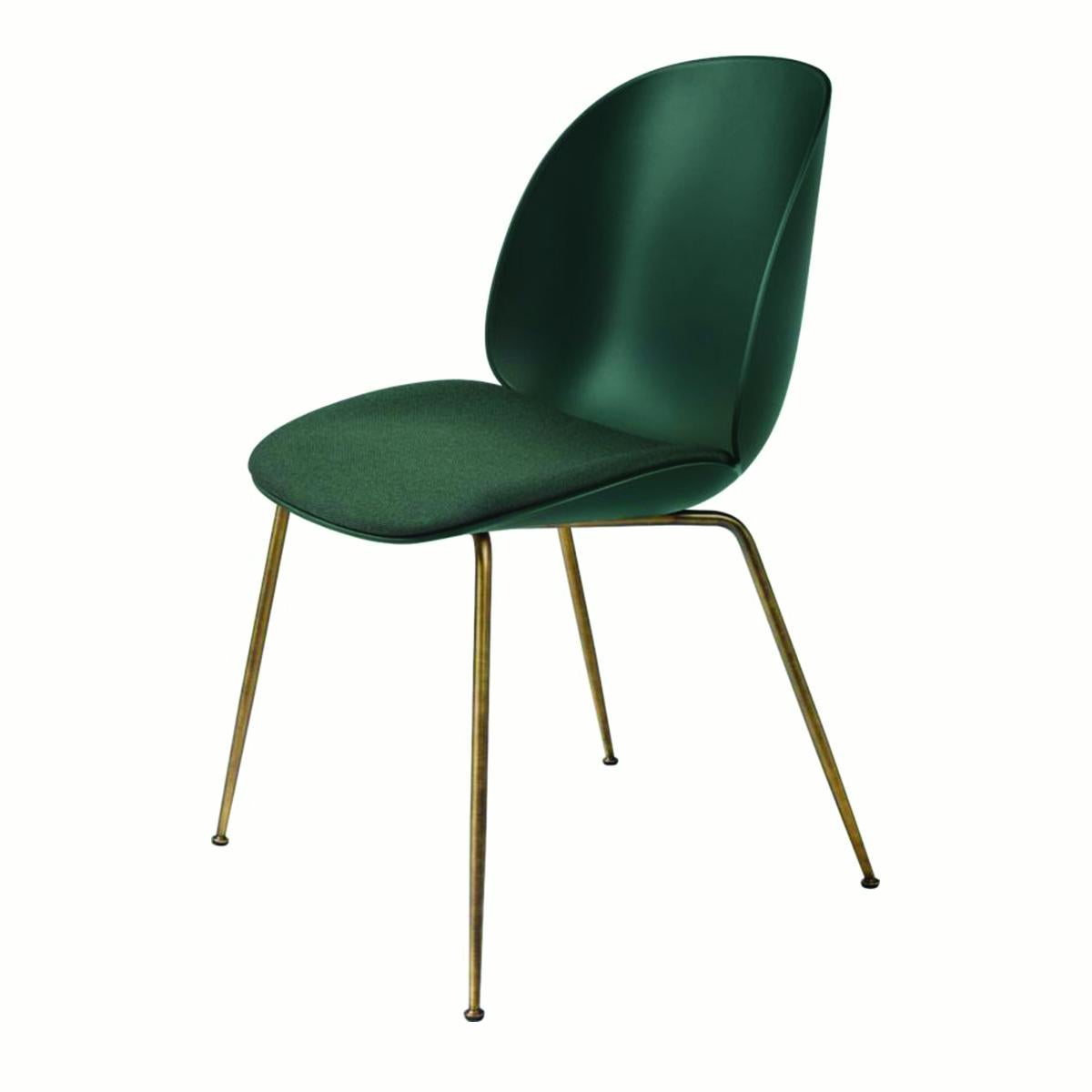 Danish Beetle Seat Upholstered Dining Chair