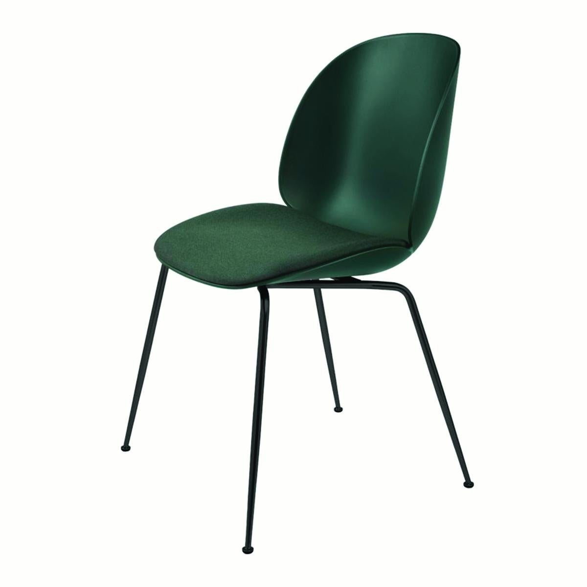 Molded Beetle Seat Upholstered Dining Chair