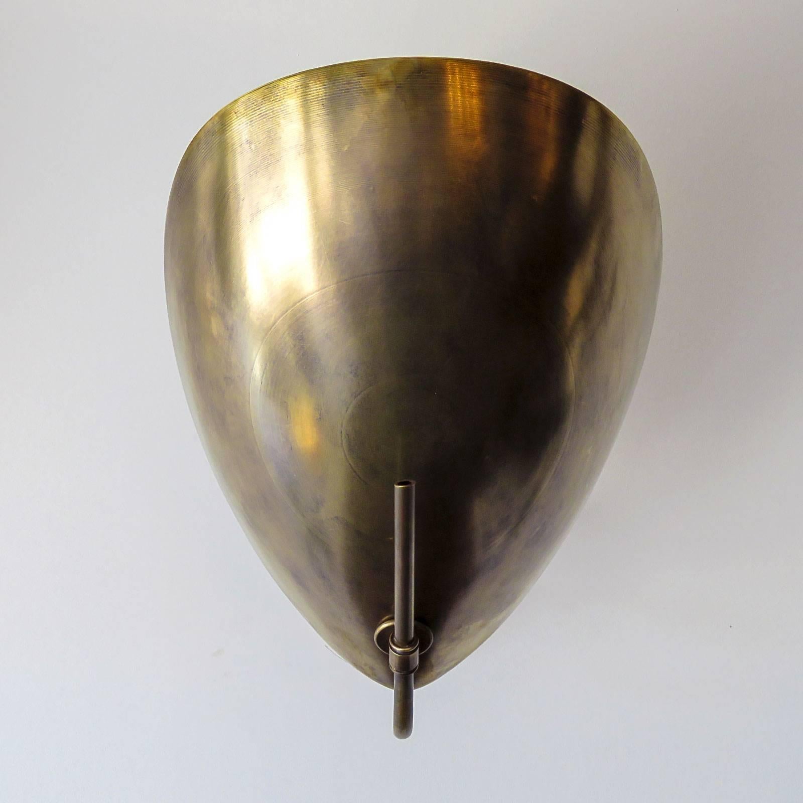 Brass Beetle Wall Lights by Gallery L7 For Sale