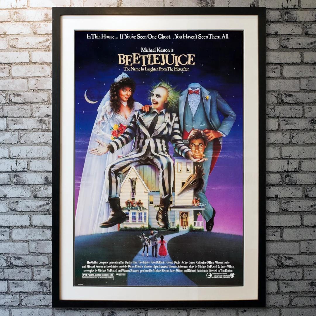 Beetlejuice (1988) im Zustand „Hervorragend“ im Angebot in London, GB