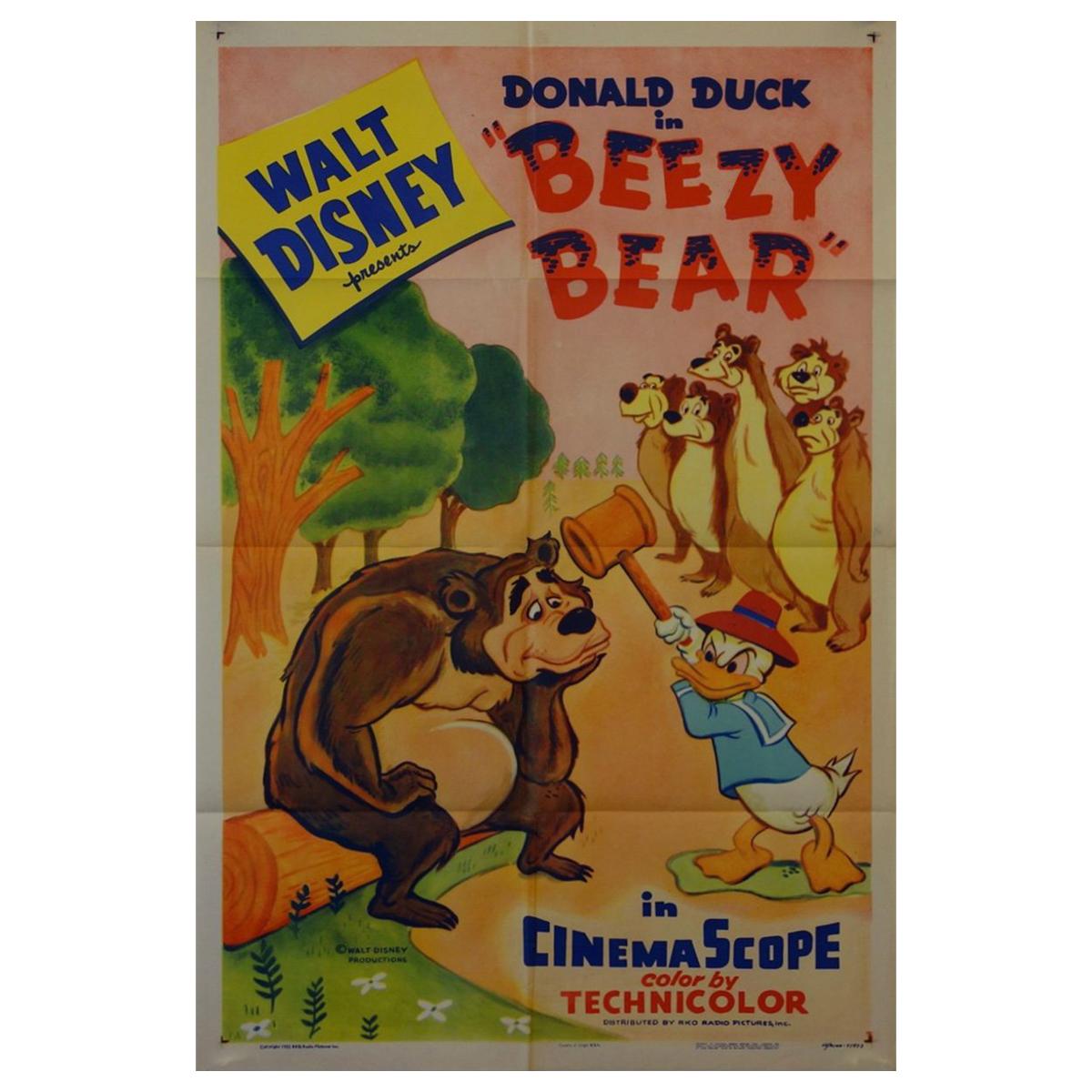 Beezy Bear '1955' Poster For Sale