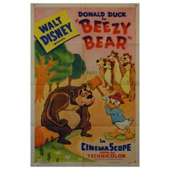 Vintage Beezy Bear '1955' Poster