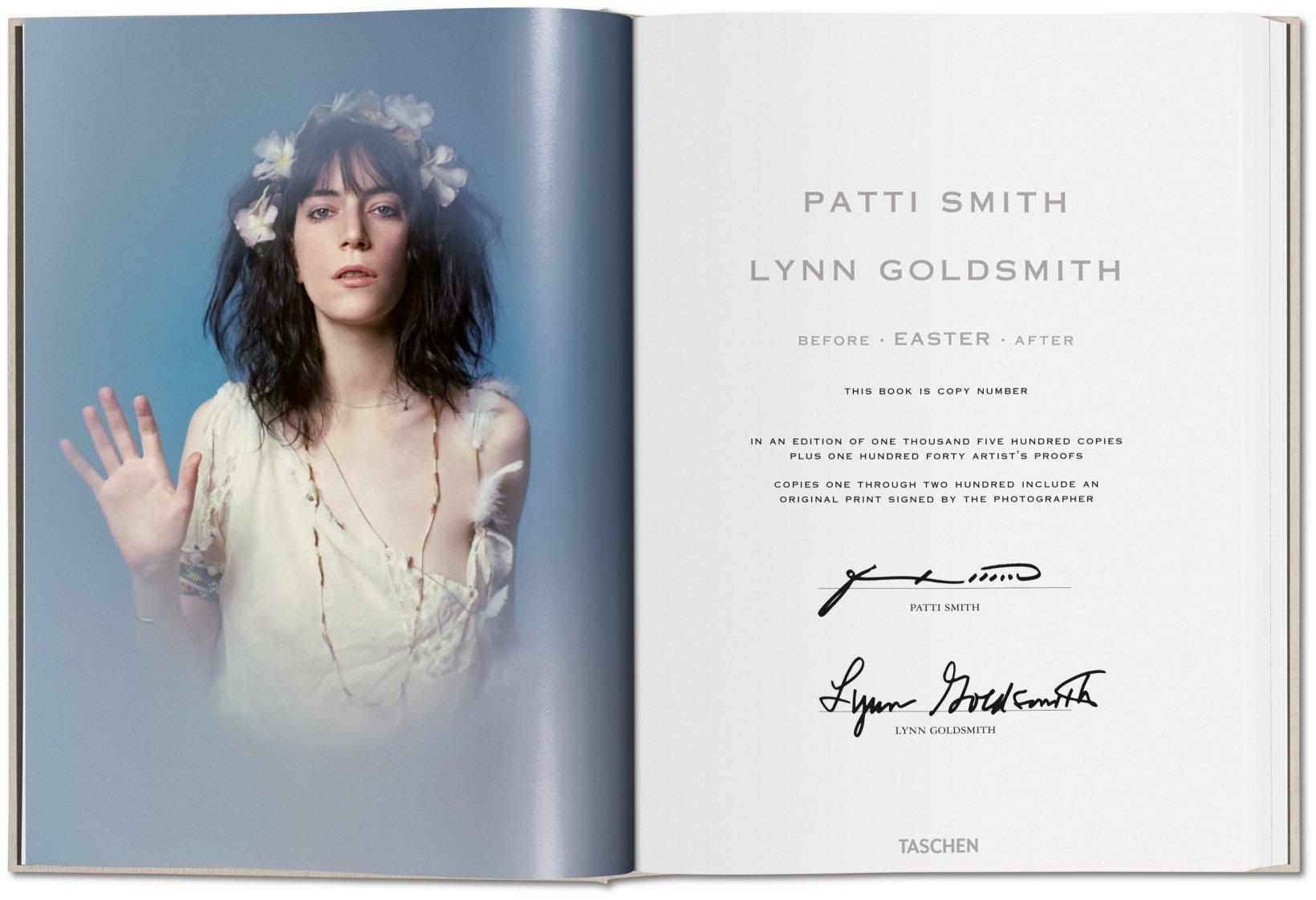 An intimate visual survey of the unparalleled Patti Smith by Lynn Goldsmith, whose lens has immortalized a golden era of rock ’n’ roll history. With hundreds of unseen photographs and exclusive texts by Smith, this signed edition documents a