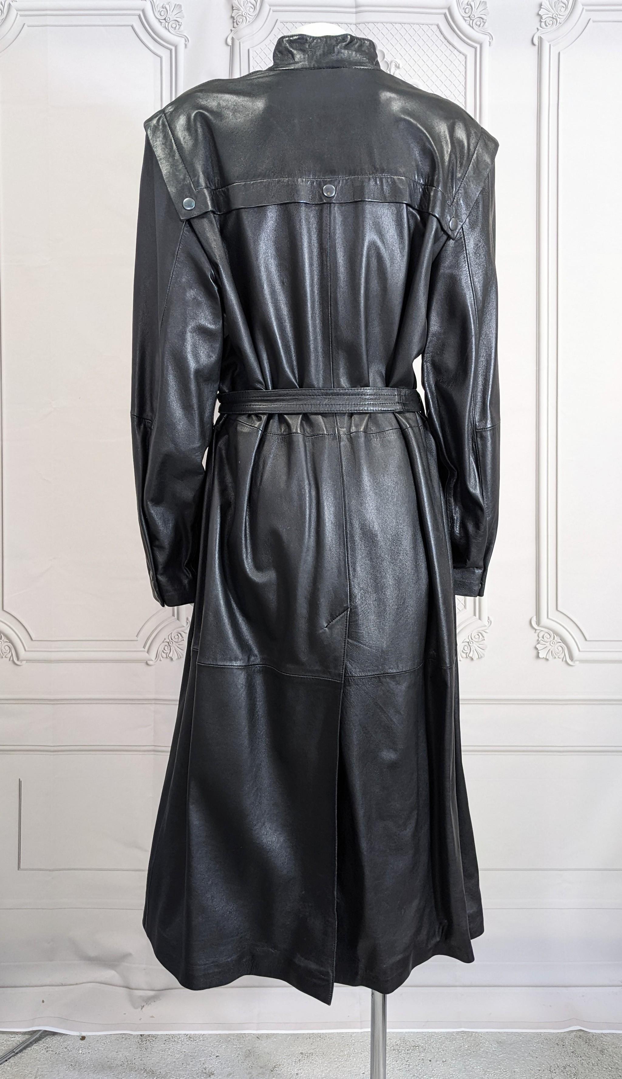 Beged-Or Leather Moto Coat 1