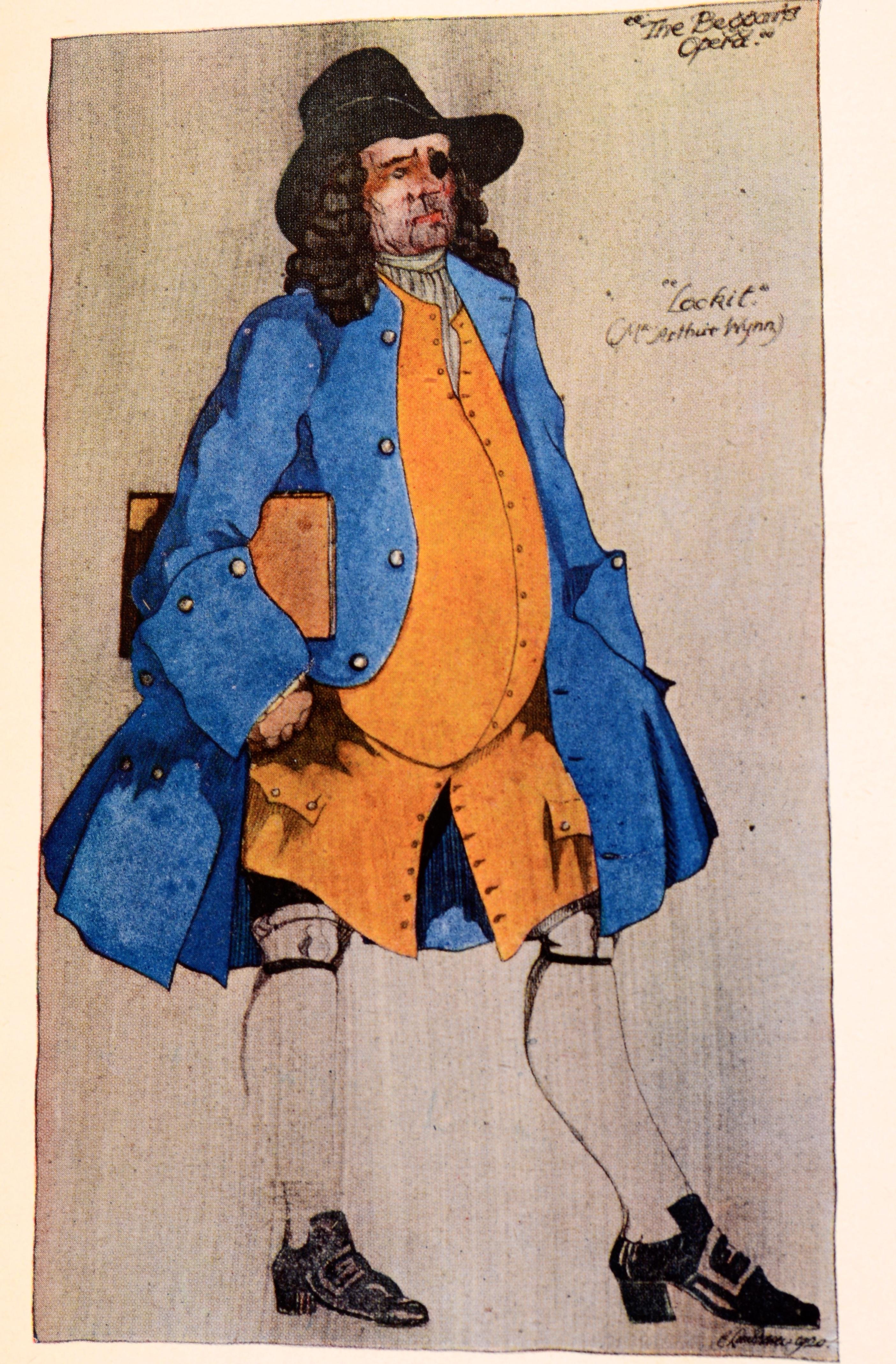 L'opéra Beggar's de M. Gay, copie personnelle de Nelson Doubleday avec sa plaque de livre en vente 7