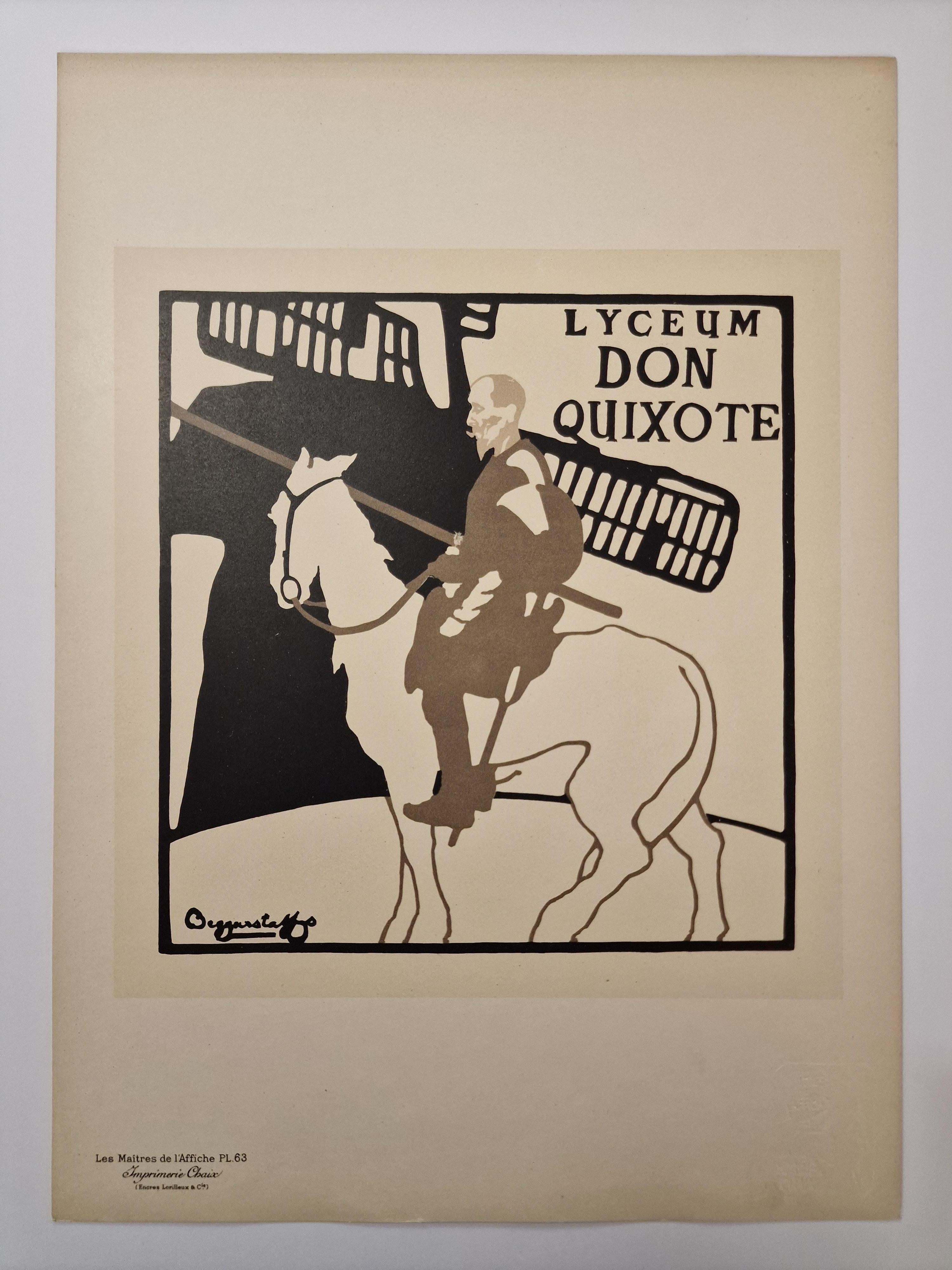 Don Quijote – Print von Beggarstaffs