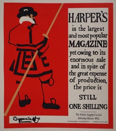Harper's Magazine - Lithograph (Les Maîtres de l'Affiche), 1895 