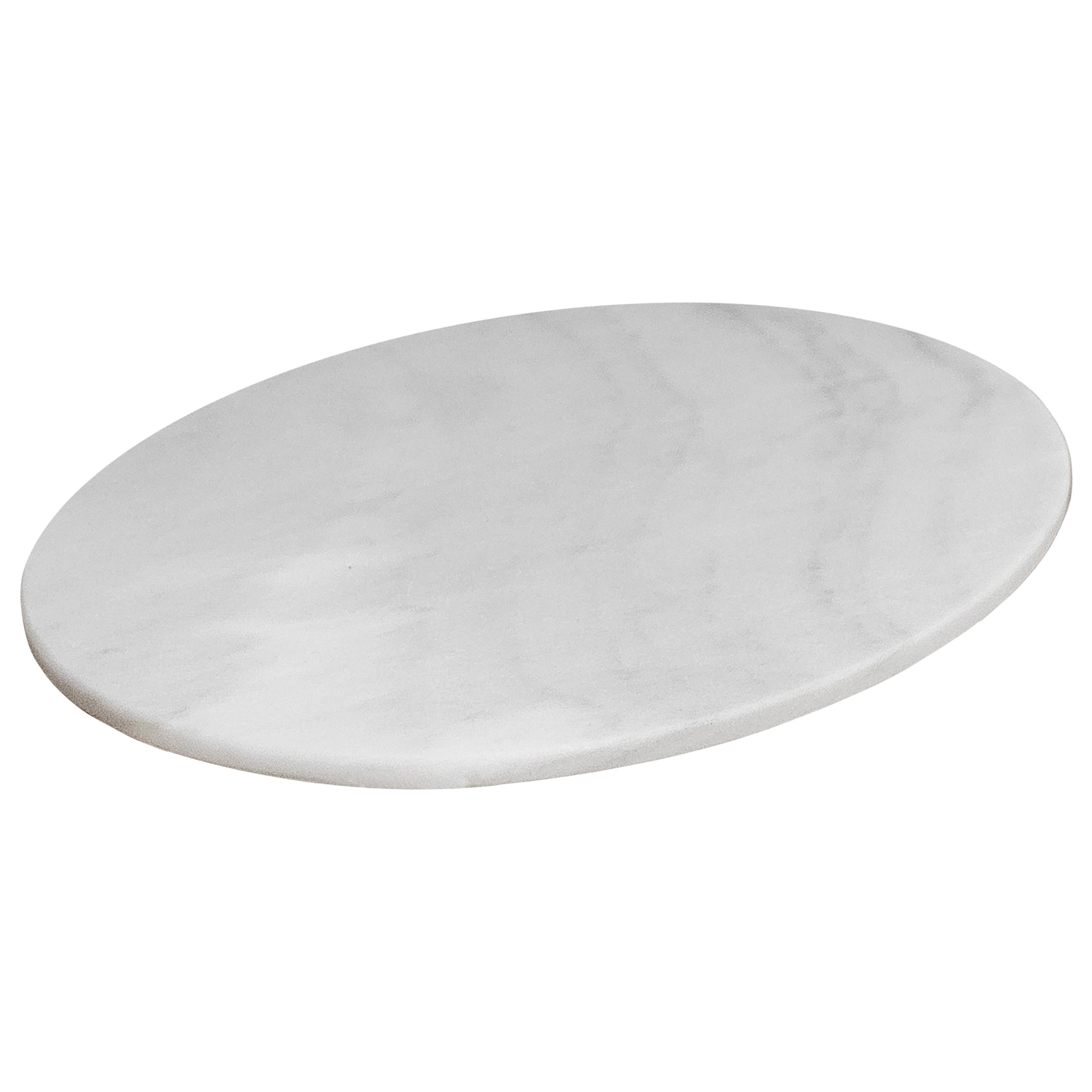 Cacao White Terrazzo Round Board For Sale at 1stDibs