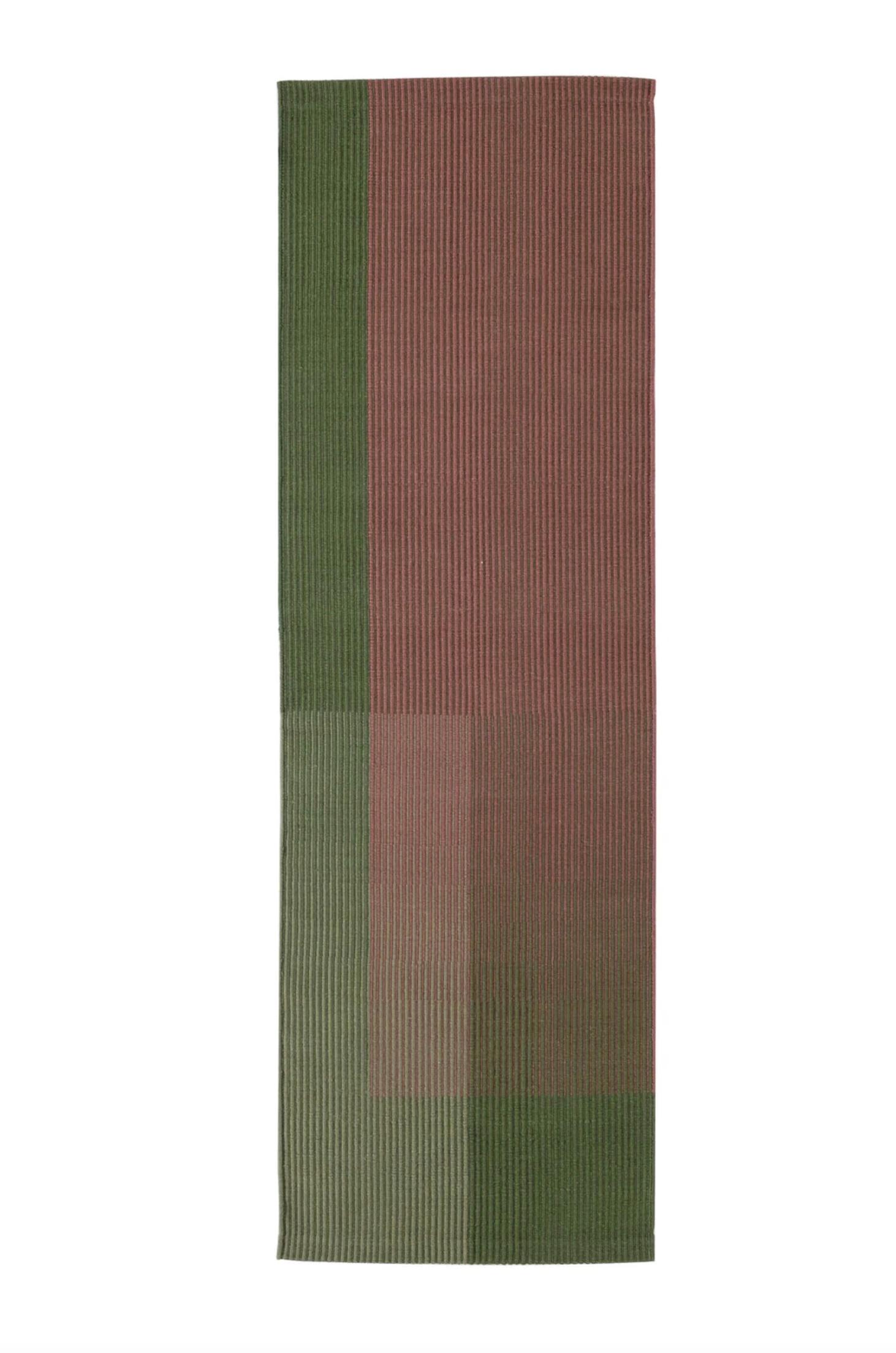 Begüm Cana Özgür 'Haze 3' Runner Rug 80x240cm for Nanimarquina. New, current production.

Haze emerges from the reflection on the meaning of contrast and harmony that arises in the colors of nature at the moment when the haze appears. A unique