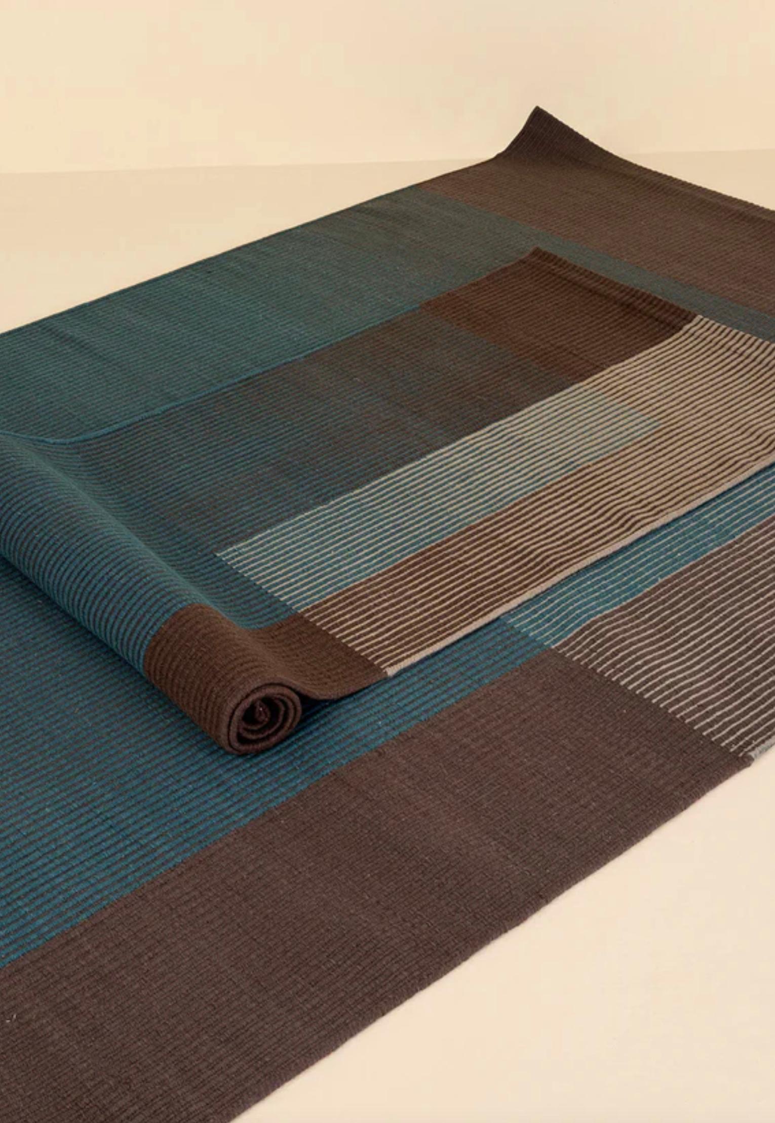 Modern Begüm Cana Özgür 'Haze 5' Runner Rug 80x240cm for Nanimarquina For Sale