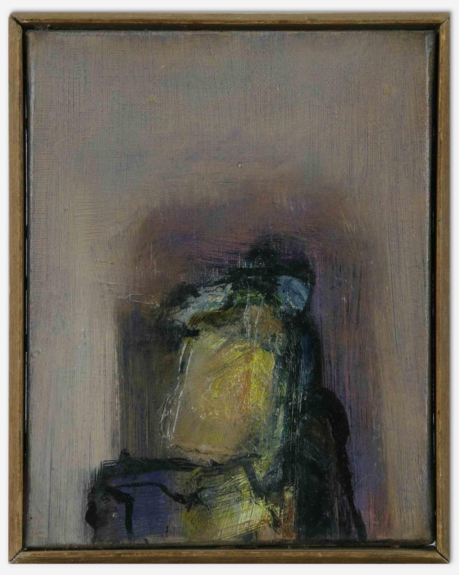 Abstract Figure ist ein originales zeitgenössisches Kunstwerk, das von dem Künstler Behçet Safa (1934-2018) realisiert wurde.

Gemischtes farbiges Öl auf Leinwand.

Handsigniert und datiert auf der Rückseite.
