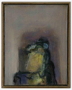 Abstract Figure - Original Painting by Behçet Safa - 1960s