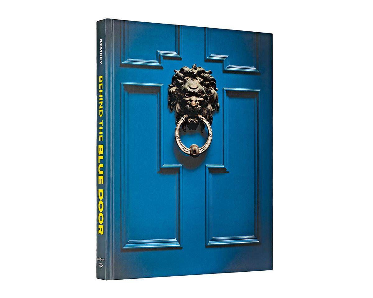 Paper Behind the Blue Door Book by John Demsey For Sale