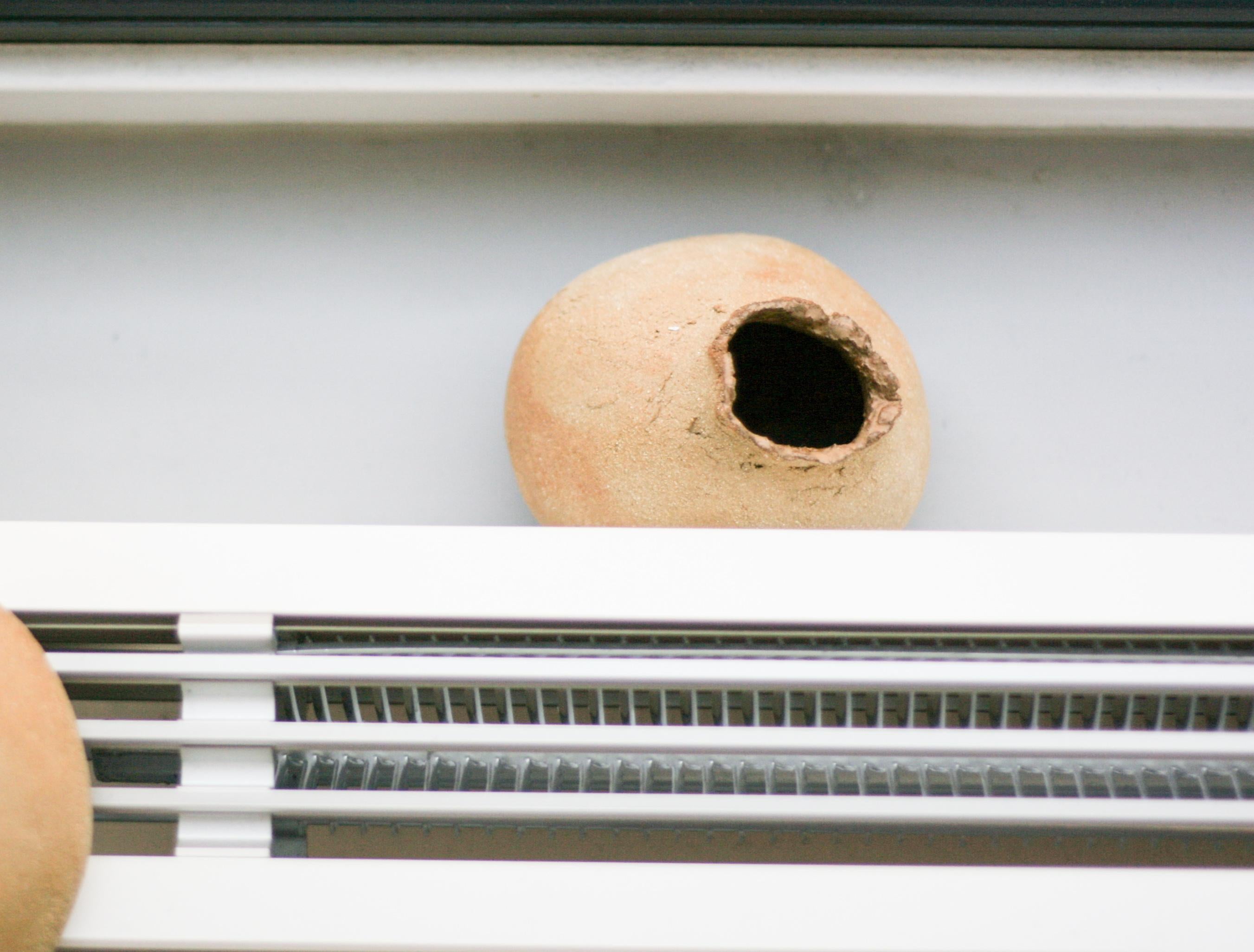 XXI secolo e contemporaneo Behind The Radiator Decorative Ceramic Vase by Lillian Tørlen in vendita