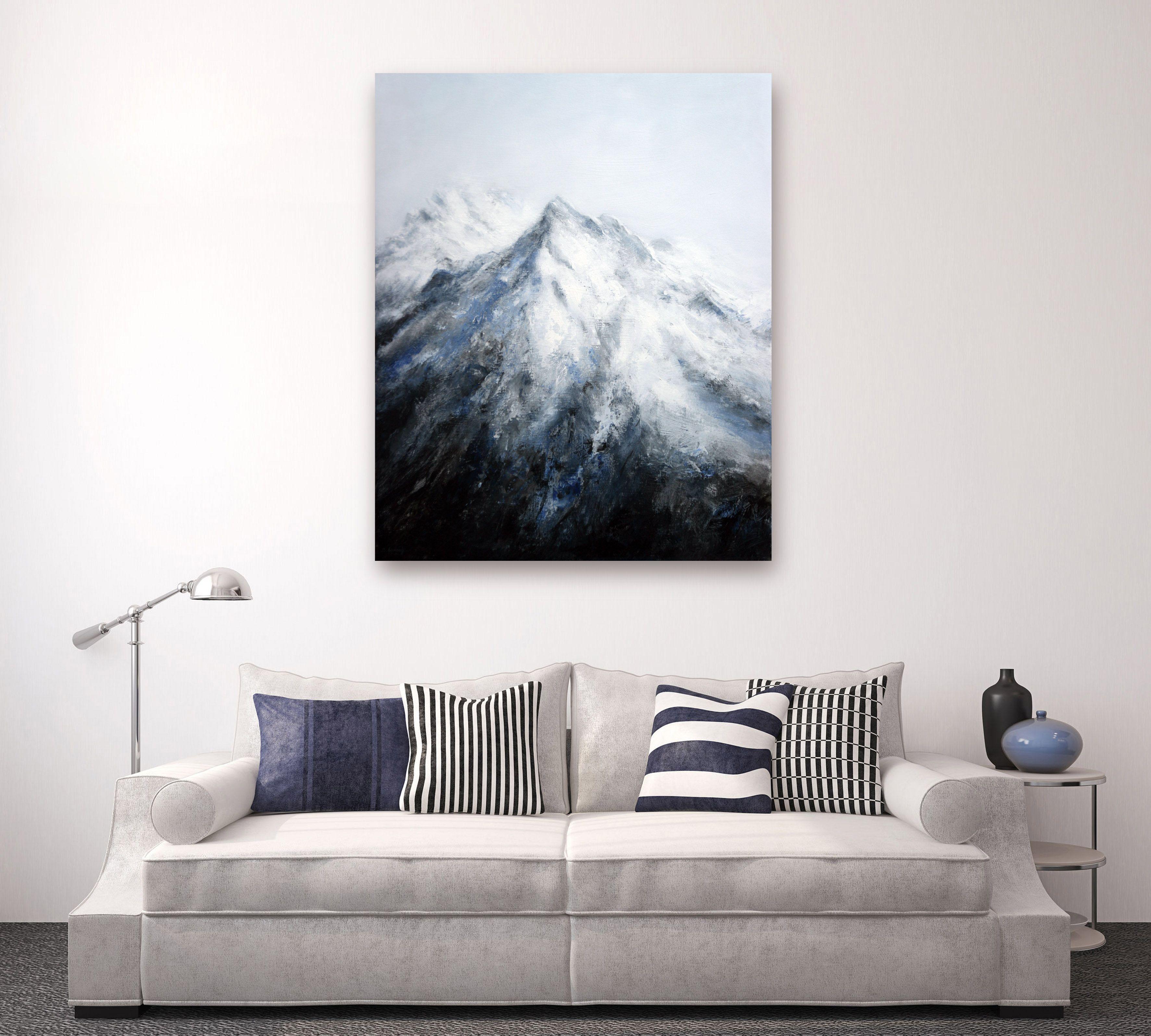 Alpine Landscape III, Painting, Acrylic on Canvas 1