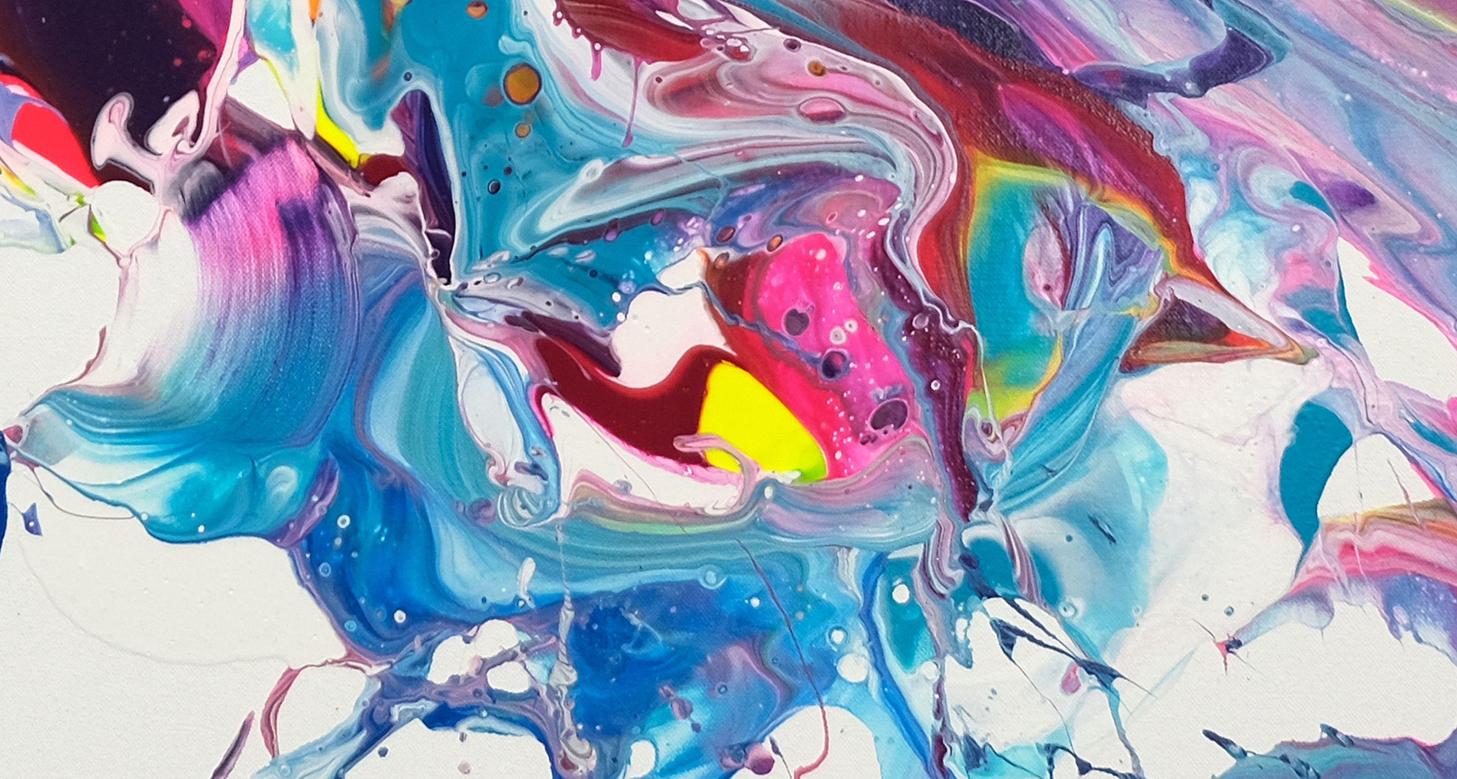 Danza de emociones, Pintura, Acrílico sobre lienzo en venta 1