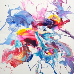 Dance of Emotions, Painting, Acrylic on Canvas